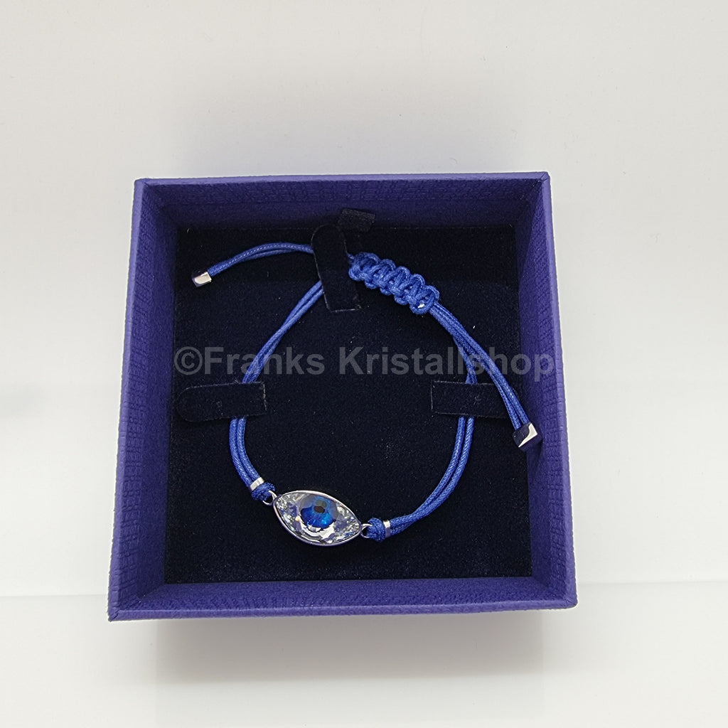 SWAROVSKI Power Evil Eye Armband Auge Blau Größe M 5506865 oU