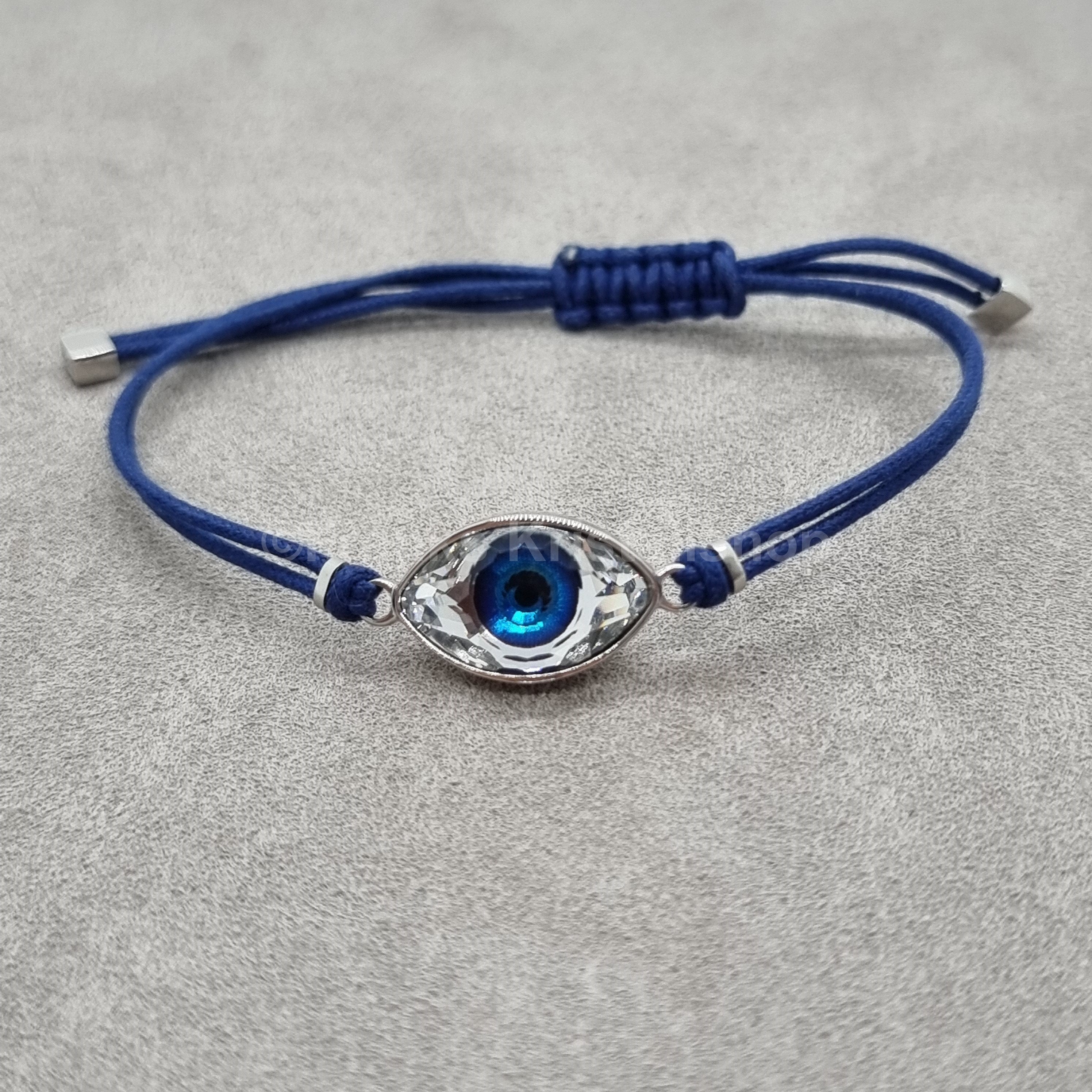 SWAROVSKI Power Evil Eye Armband Auge Blau Größe M 5506865 oU