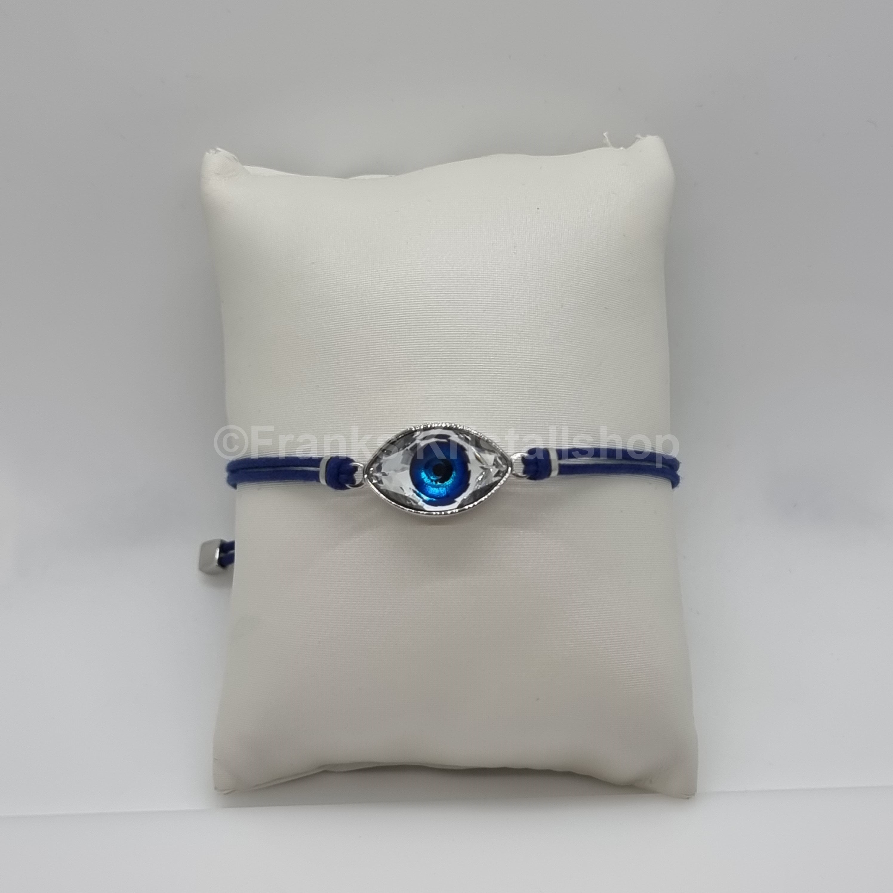 SWAROVSKI Power Evil Eye Armband Auge Blau Größe M 5506865 oU