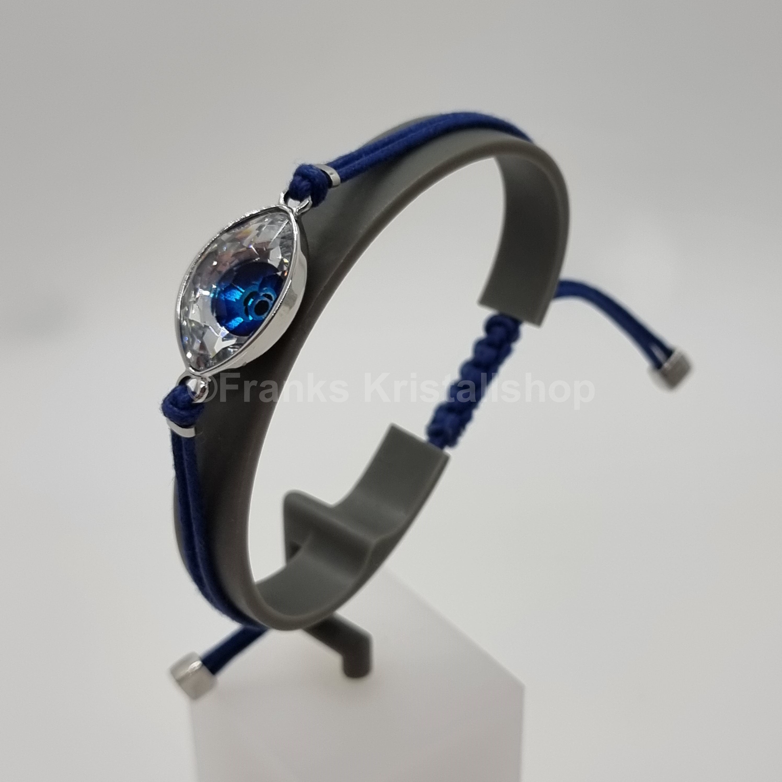 SWAROVSKI Power Evil Eye Armband Auge Blau Größe M 5506865 oU