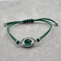 SWAROVSKI Power Evil Eye Armband Auge Grün Größe M 5508535