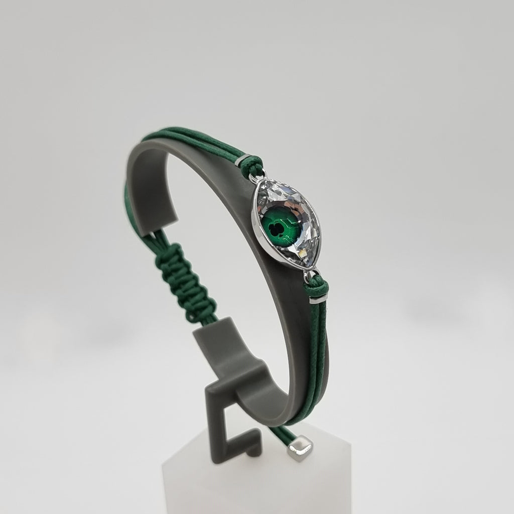 SWAROVSKI Power Evil Eye Armband Auge Grün Größe M 5508535