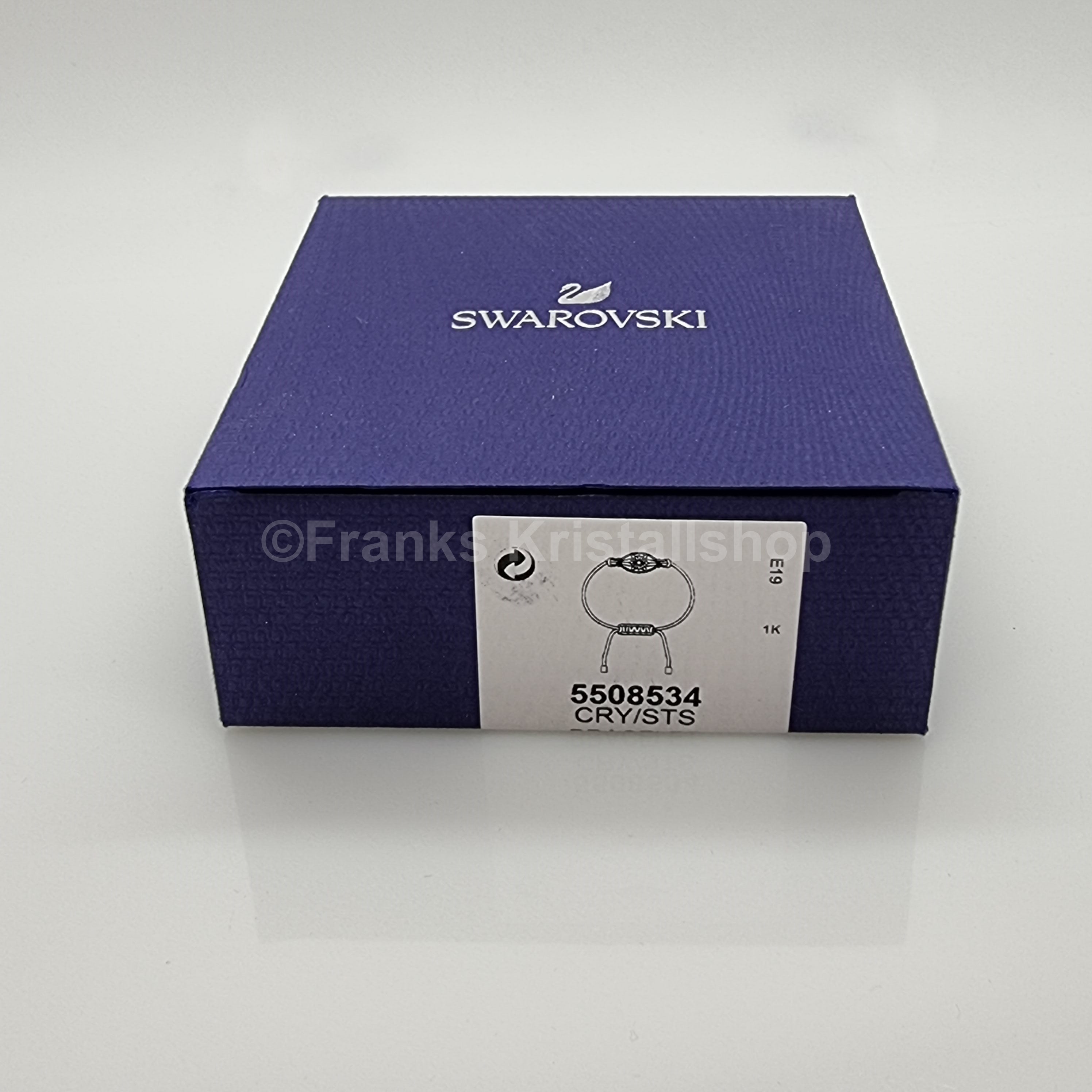 SWAROVSKI Power Evil Eye Armband Auge Lila Größe M 5508534