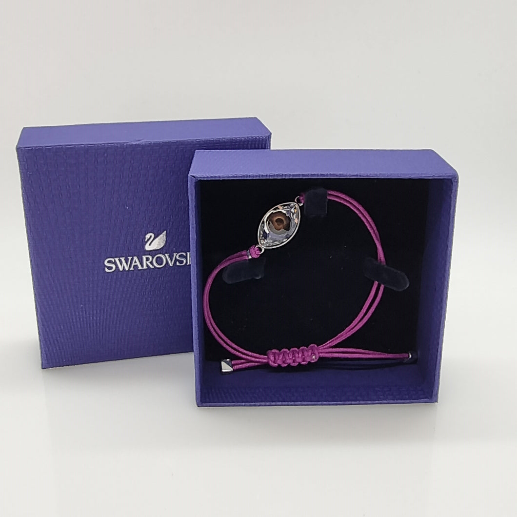 SWAROVSKI Power Evil Eye Armband Auge Lila Größe M 5508534