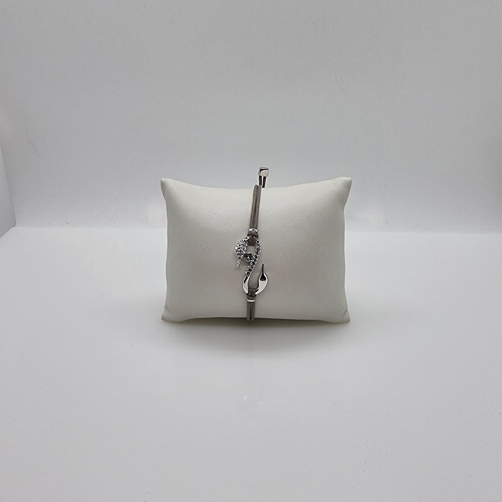 SWAROVSKI Power S-Hook Armband Grau Größe S 5551809