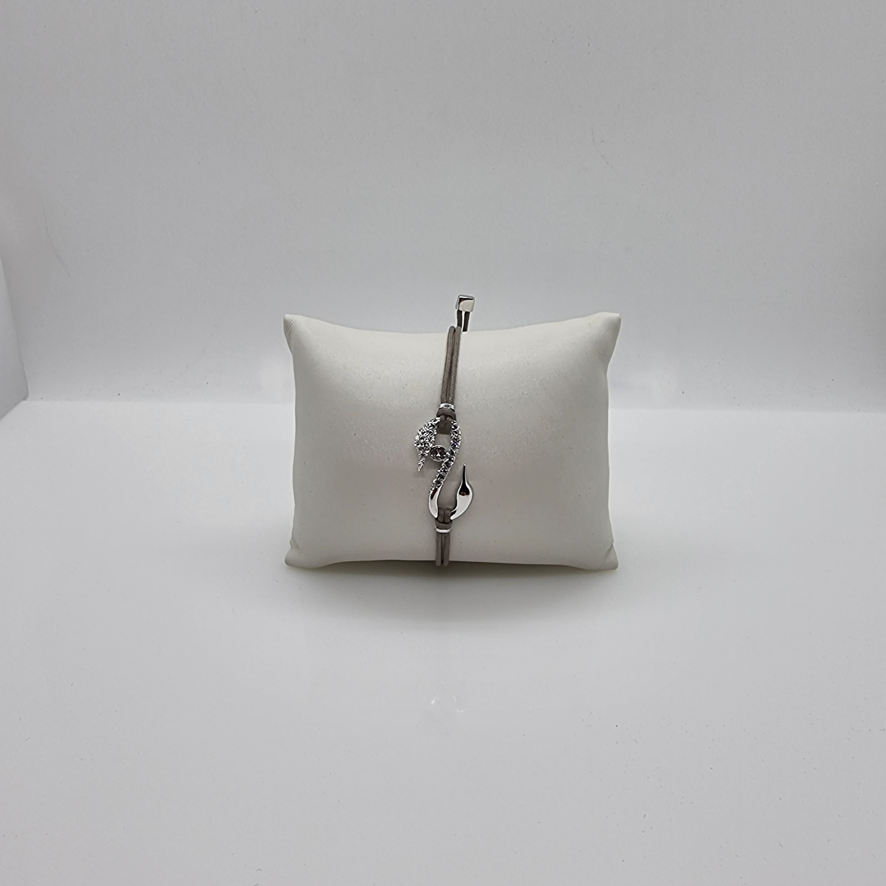SWAROVSKI Power S-Hook Armband Grau Größe S 5551809