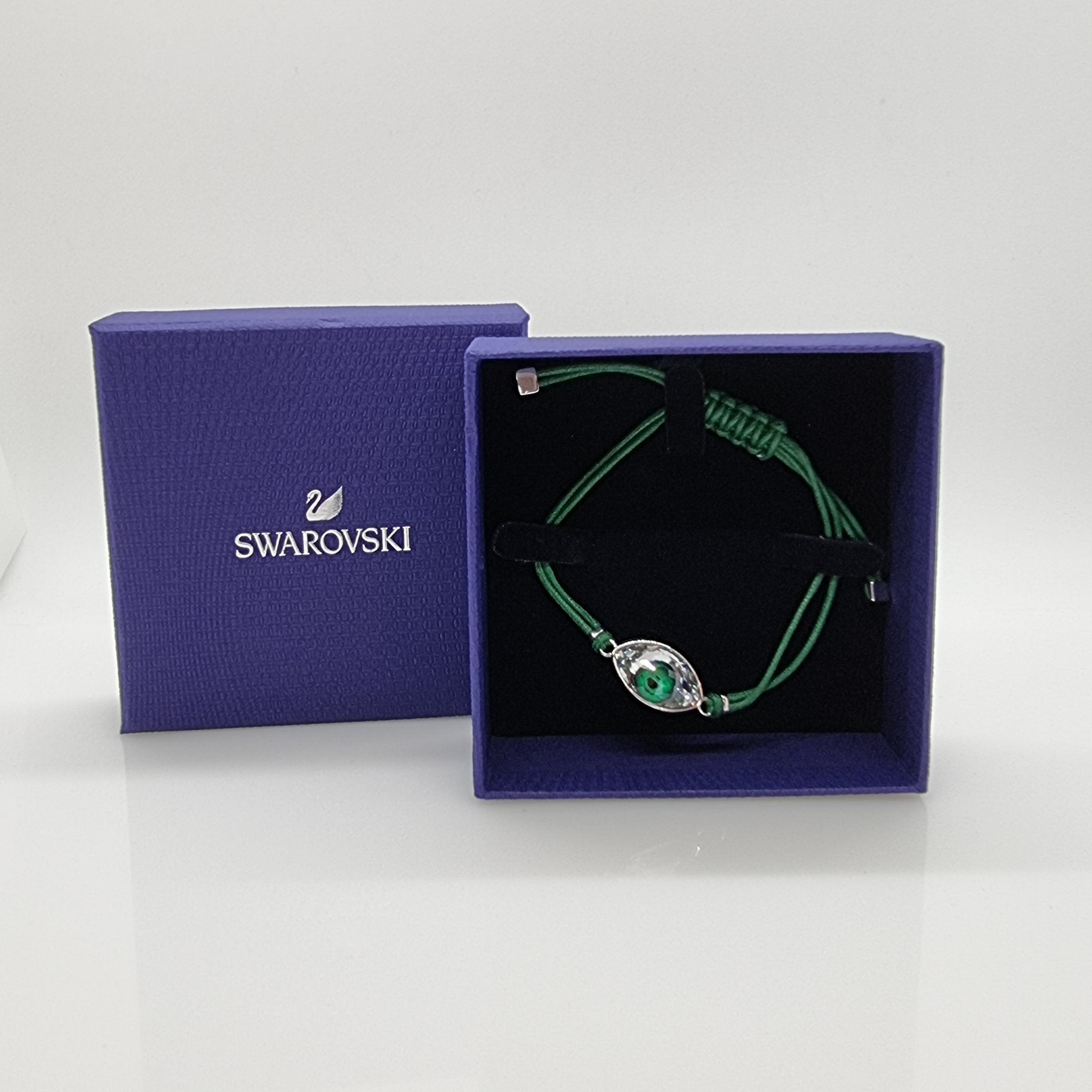 SWAROVSKI Power Evil Eye Armband Auge Grün Größe M 5508535