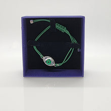 Lade das Bild in den Galerie-Viewer, SWAROVSKI Power Evil Eye Armband Auge Grün Größe M 5508535
