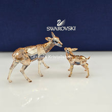 Lade das Bild in den Galerie-Viewer, SWAROVSKI Reh und Kitz Golden Shadow 1142843 oU
