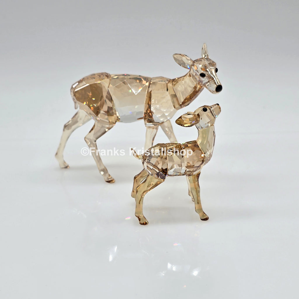 SWAROVSKI Reh und Kitz Golden Shadow 1142843 oU