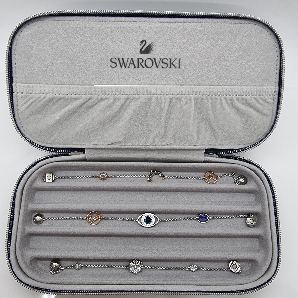 SWAROVSKI Remix Jewelry Bag Schmucktasche Blau 5458089