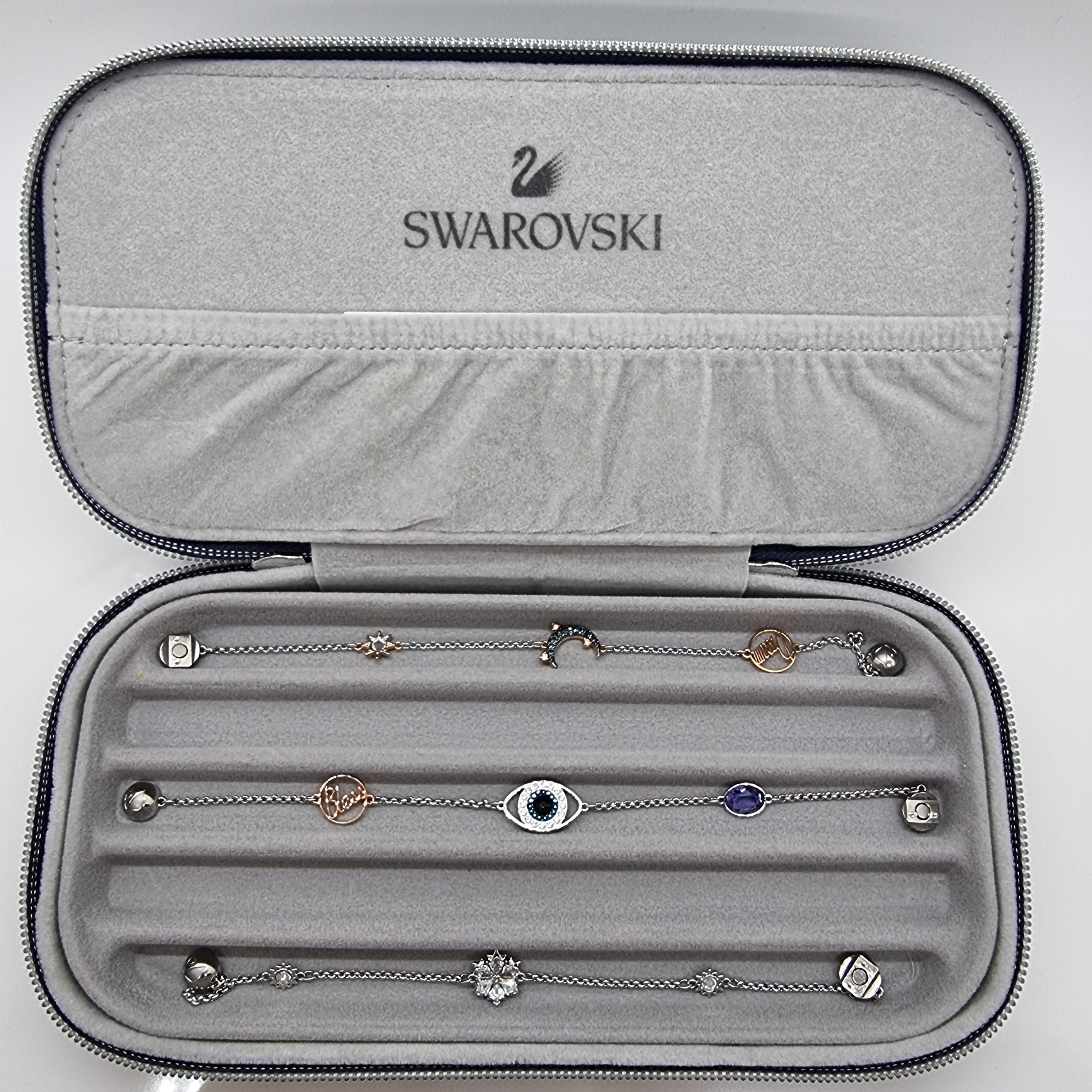 SWAROVSKI Remix Jewelry Bag Schmucktasche Blau 5458089
