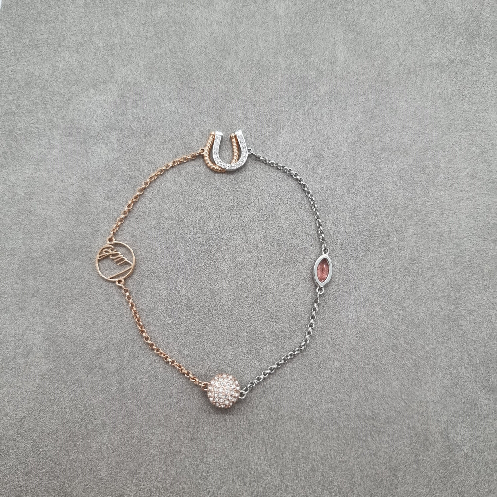 SWAROVSKI Remix Armband Größe M Hufeisen Glück 5563083