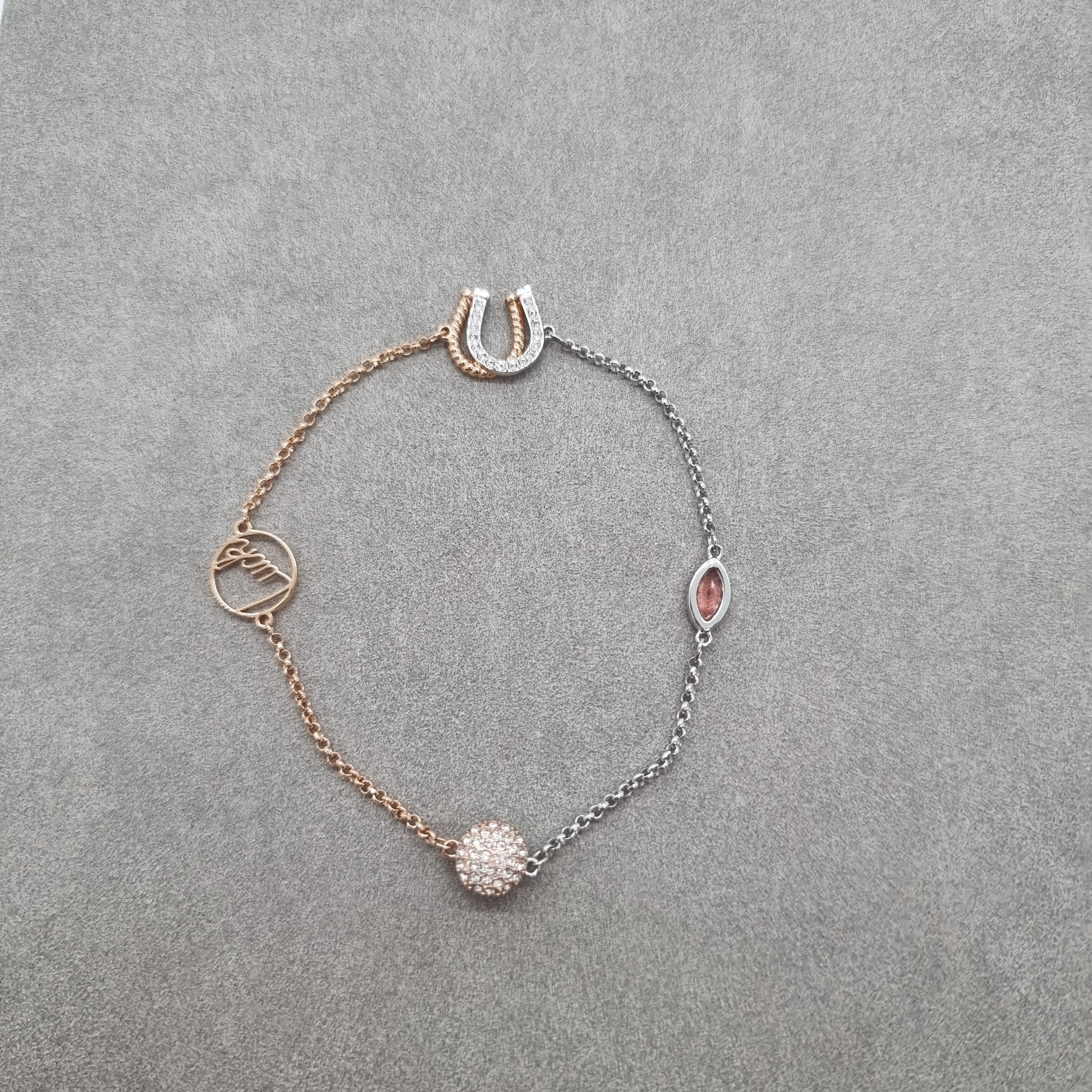 SWAROVSKI Remix Armband Größe M Hufeisen Glück 5563083
