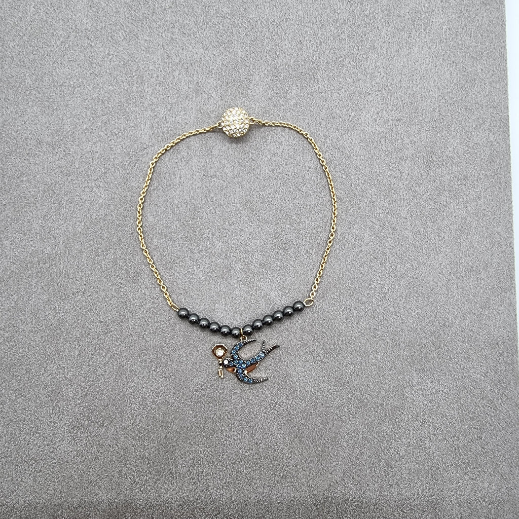 Swarovski Remix Armband Tarot 1 Gr. M Schwalbe Vergoldet 5494381