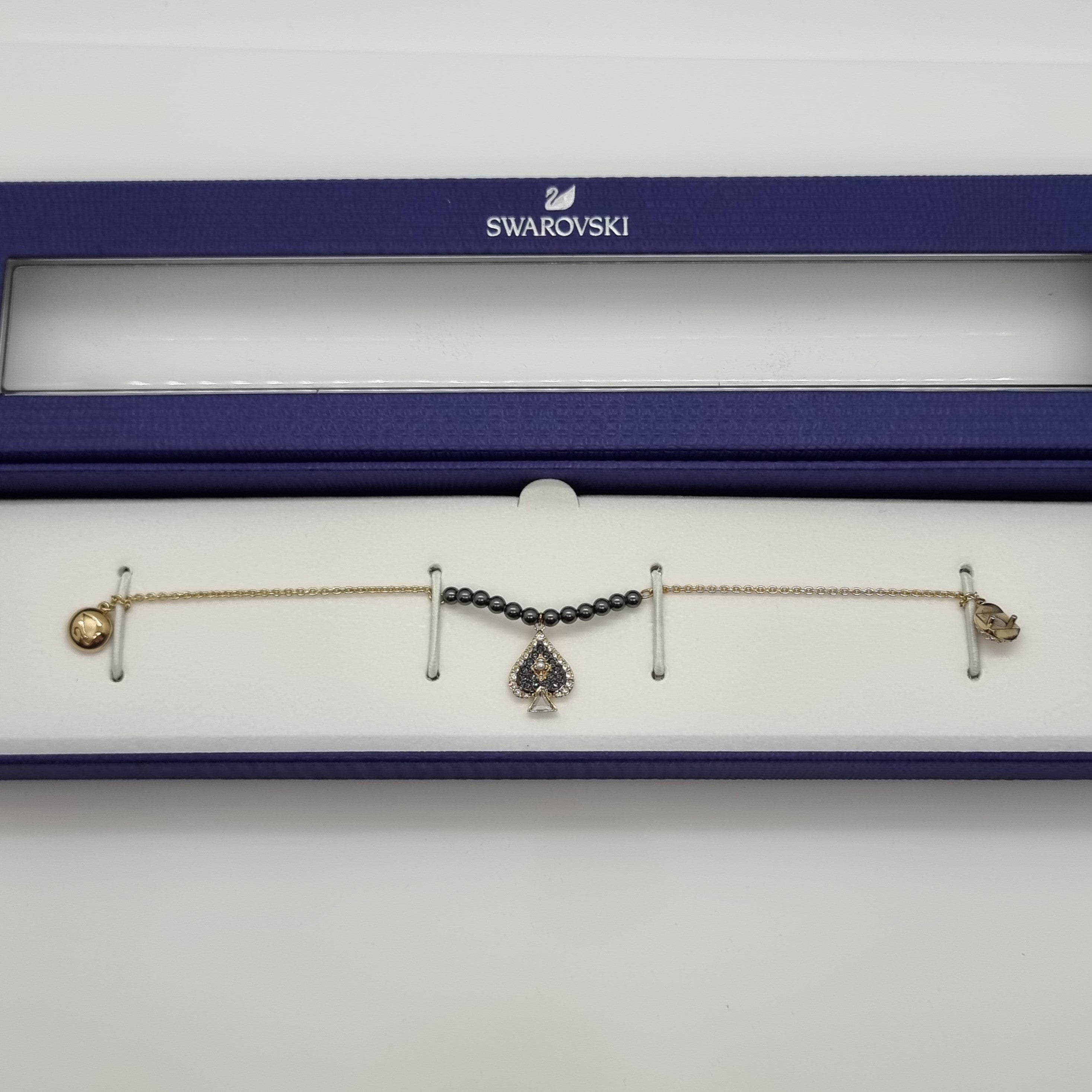 Swarovski Remix Armband Tarot 2 Gr. M Pik Dark Multi Vergoldet 5515997