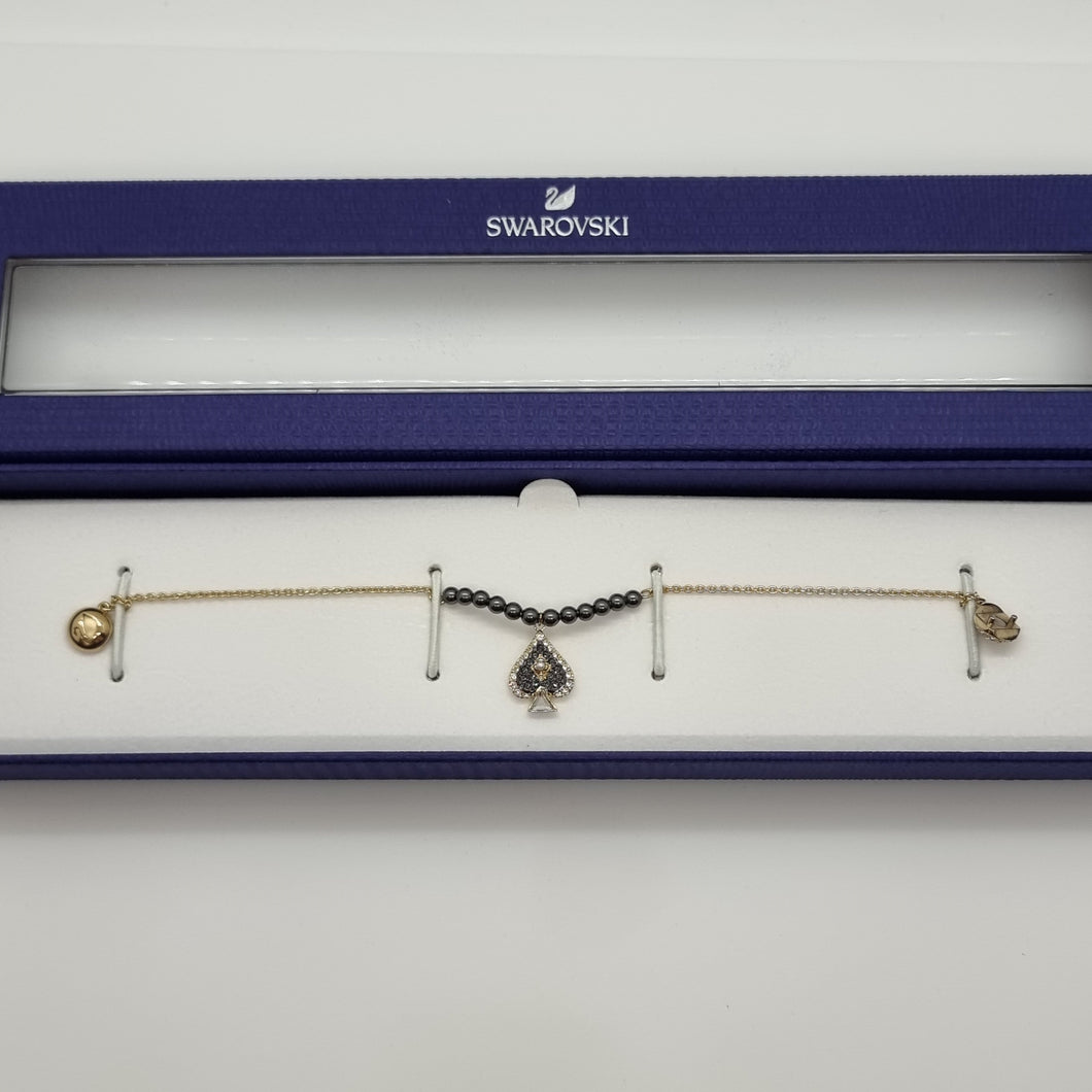 Swarovski Remix Armband Tarot 2 Gr. L Pik Dark Multi Vergoldet 5511104