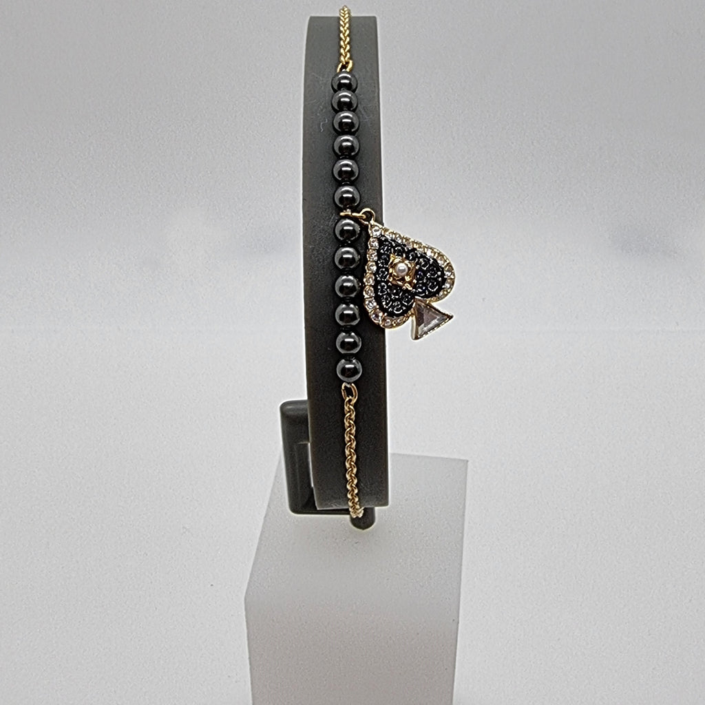Swarovski Remix Armband Tarot 2 Gr. M Pik Dark Multi Vergoldet 5515997