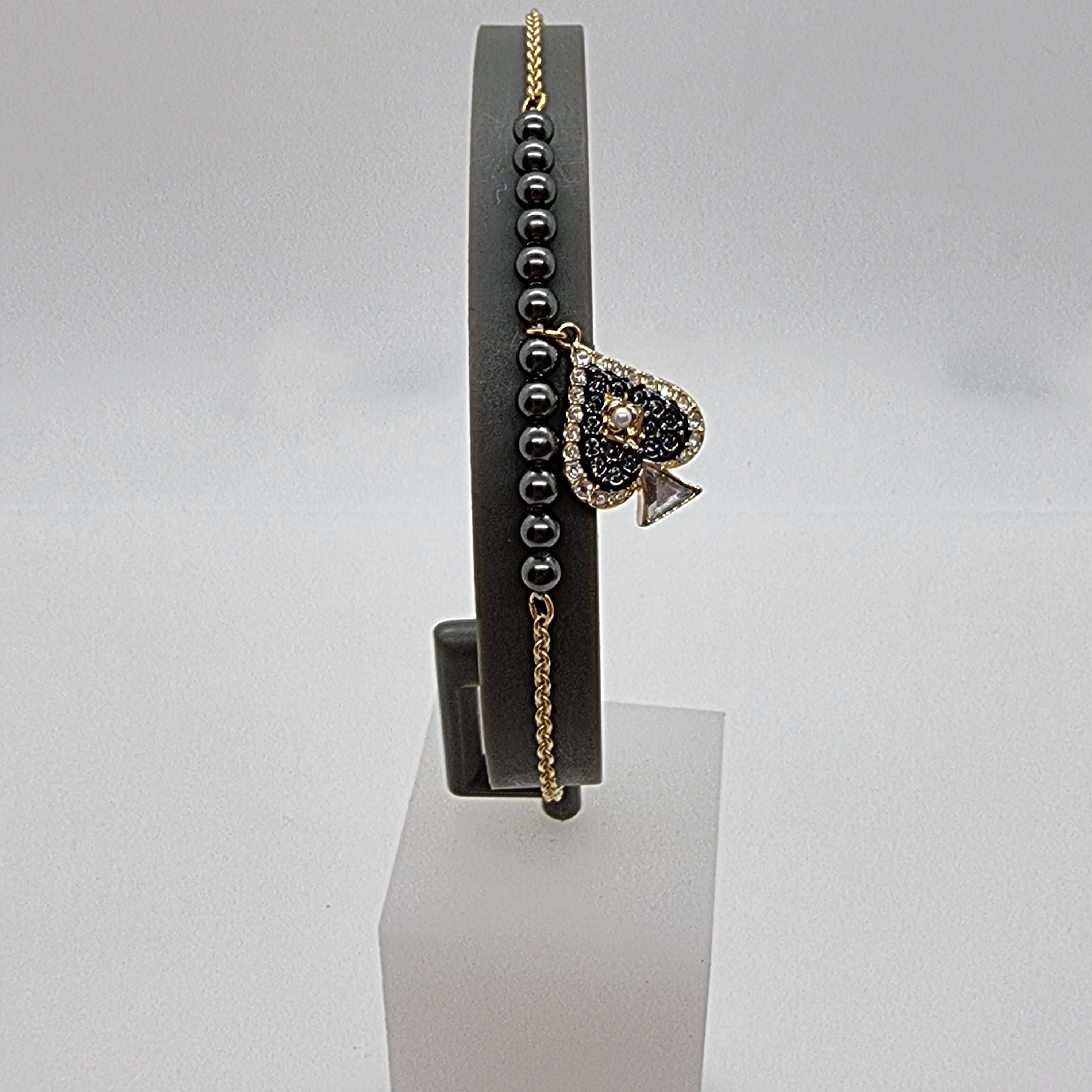 Swarovski Remix Armband Tarot 2 Gr. L Pik Dark Multi Vergoldet 5511104