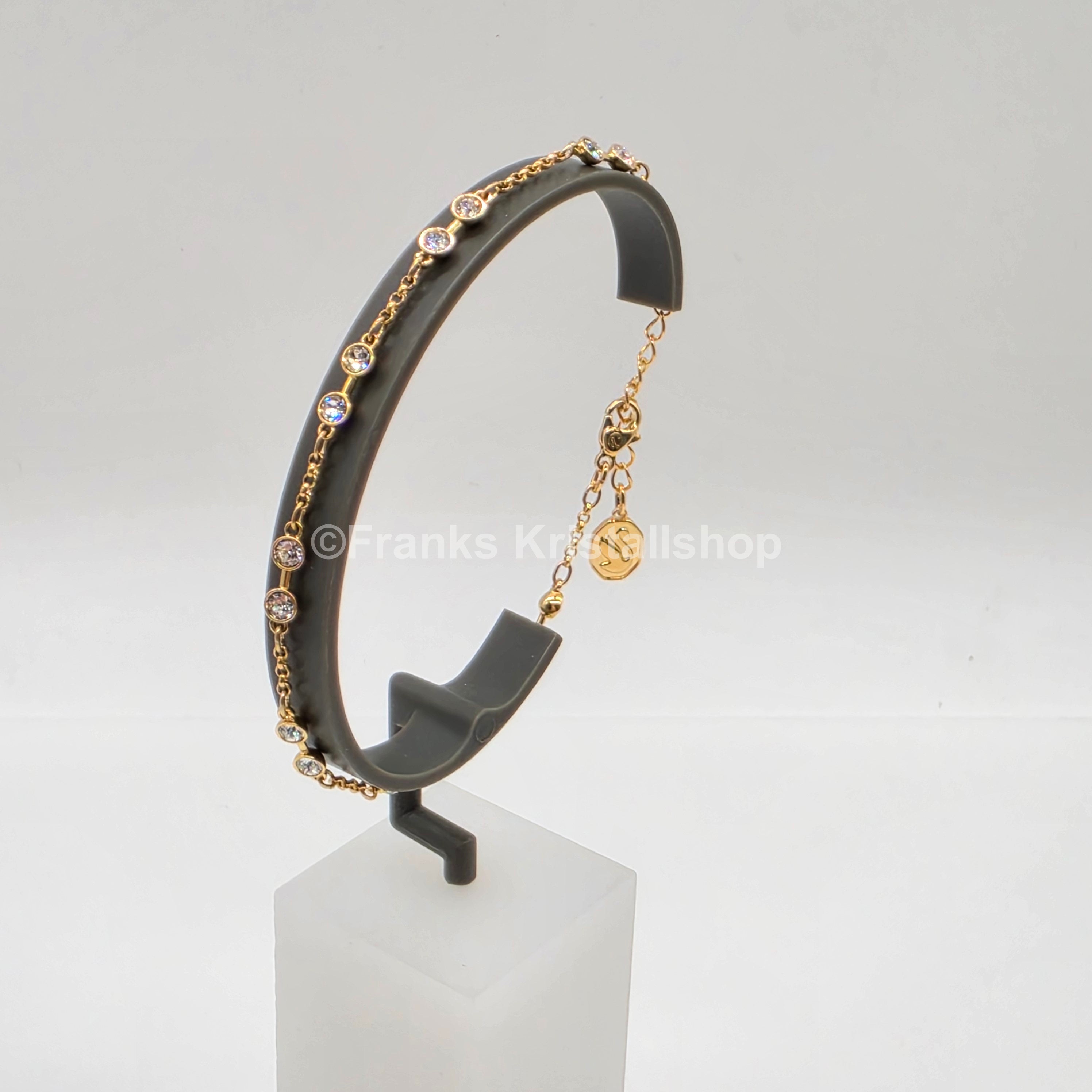 SWAROVSKI Remix Armband, Weiß, Goldbeschichtet 5734677