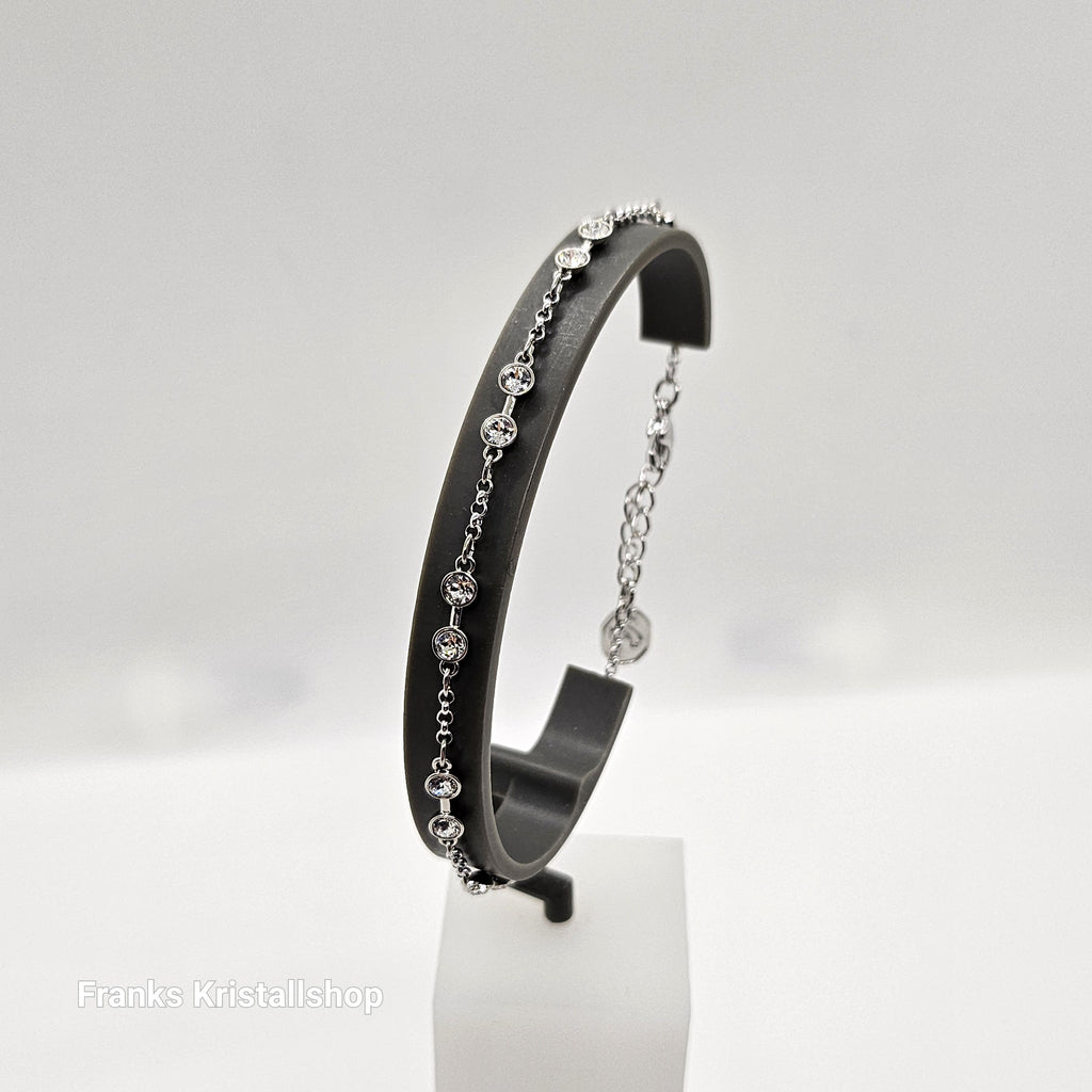 SWAROVSKI Remix Basis Armband Größe M Rhodiniert 5663545
