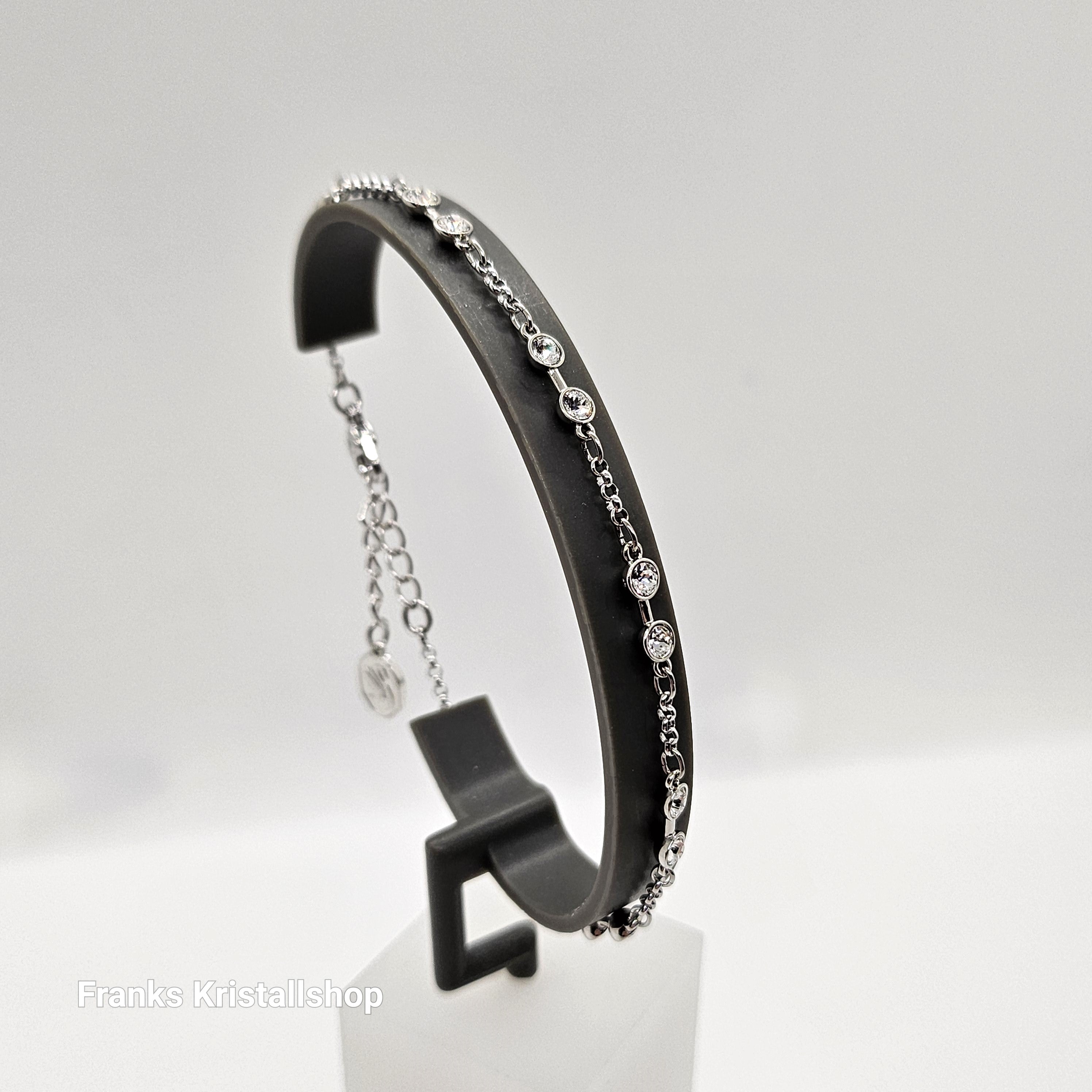 SWAROVSKI Remix Basis Armband Größe M Rhodiniert 5663545