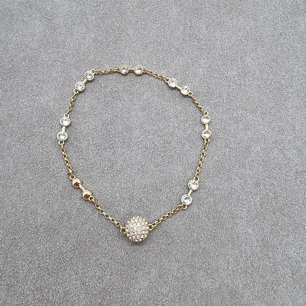 SWAROVSKI Remix Basis Armband Größe M Vergoldet 5528876