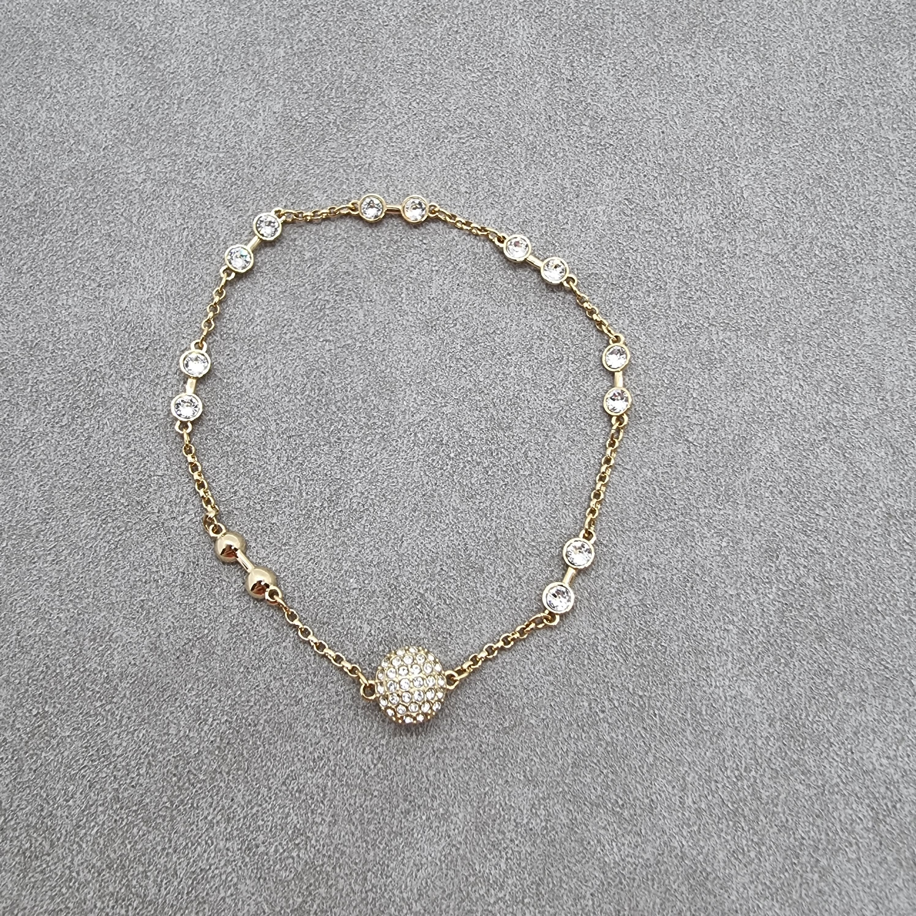 SWAROVSKI Remix Basis Armband Größe M Vergoldet 5528876