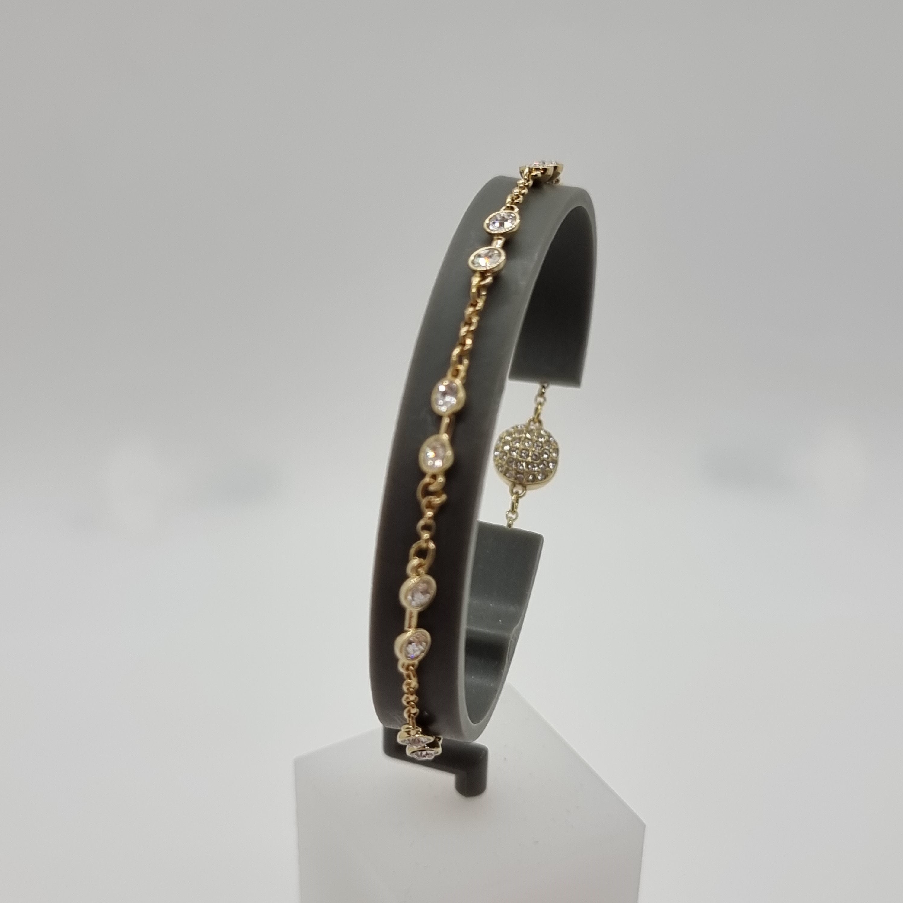 SWAROVSKI Remix Basis Armband Größe M Vergoldet 5528876