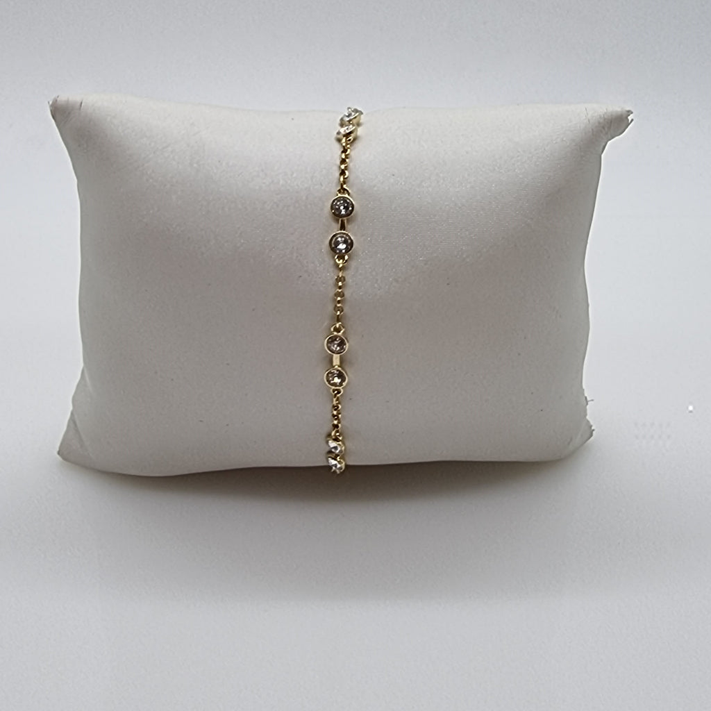 SWAROVSKI Remix Basis Armband Größe M Vergoldet 5528876