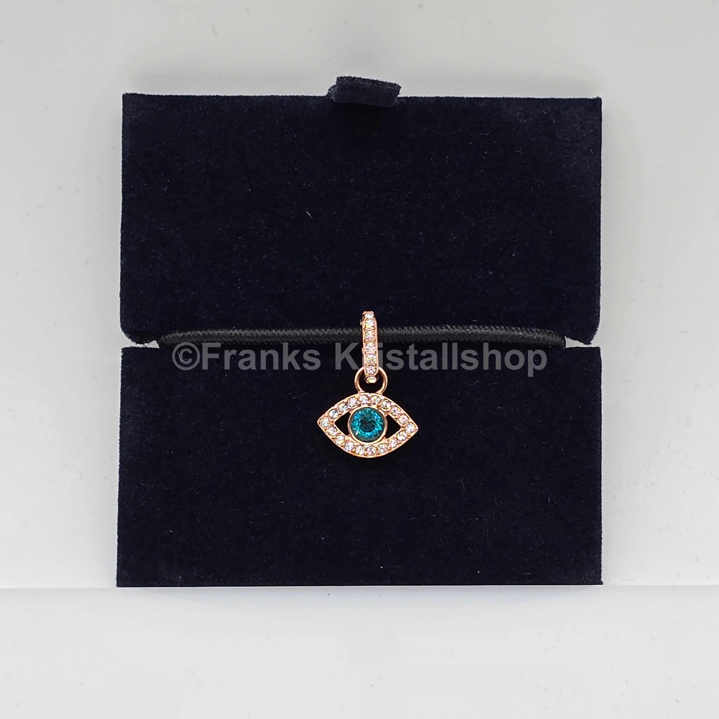 SWAROVSKI Remix Charm Anhänger Evil Eye, Auge Roségold-Legierungsschicht 5434401