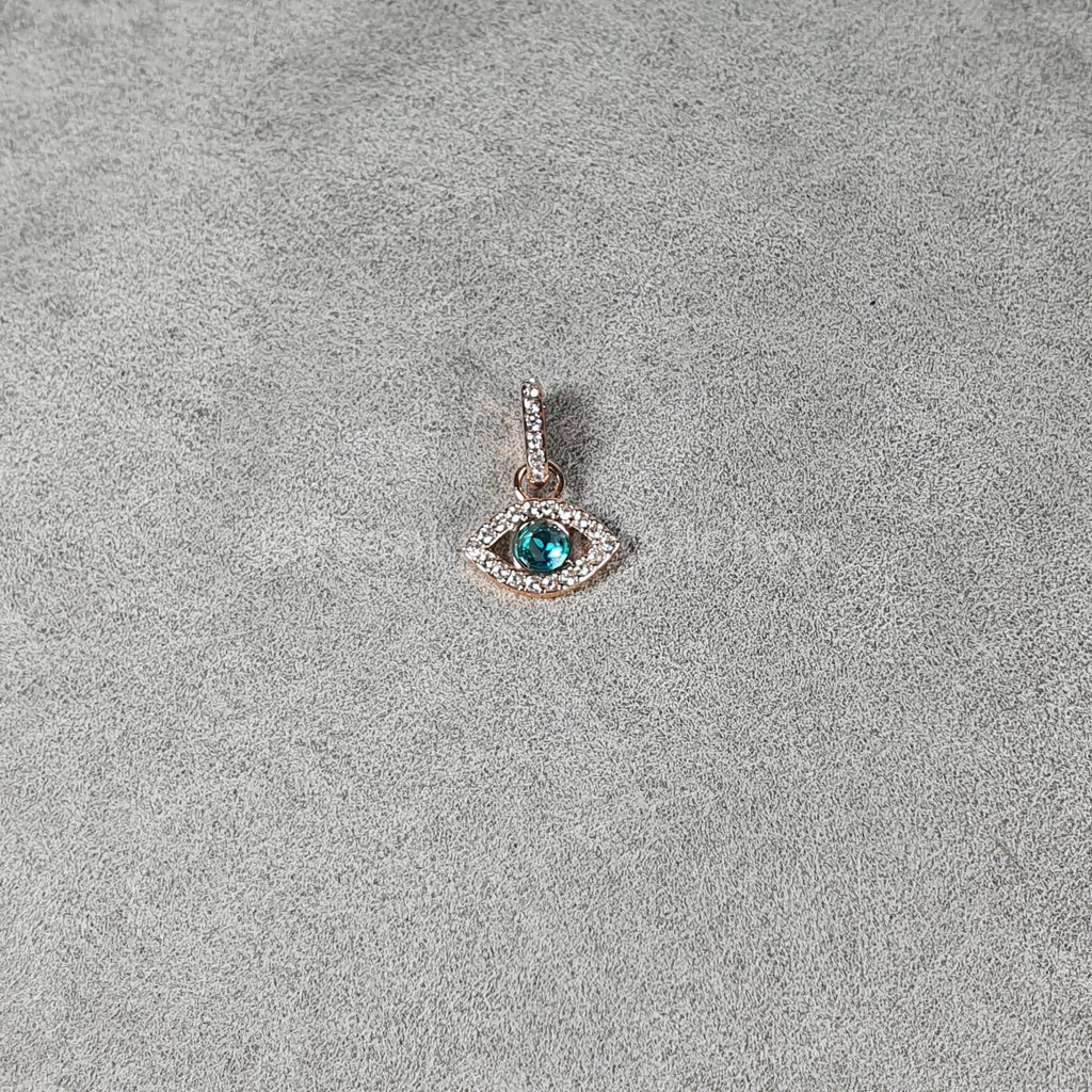SWAROVSKI Remix Charm Anhänger Evil Eye, Auge Roségold-Legierungsschicht 5434401