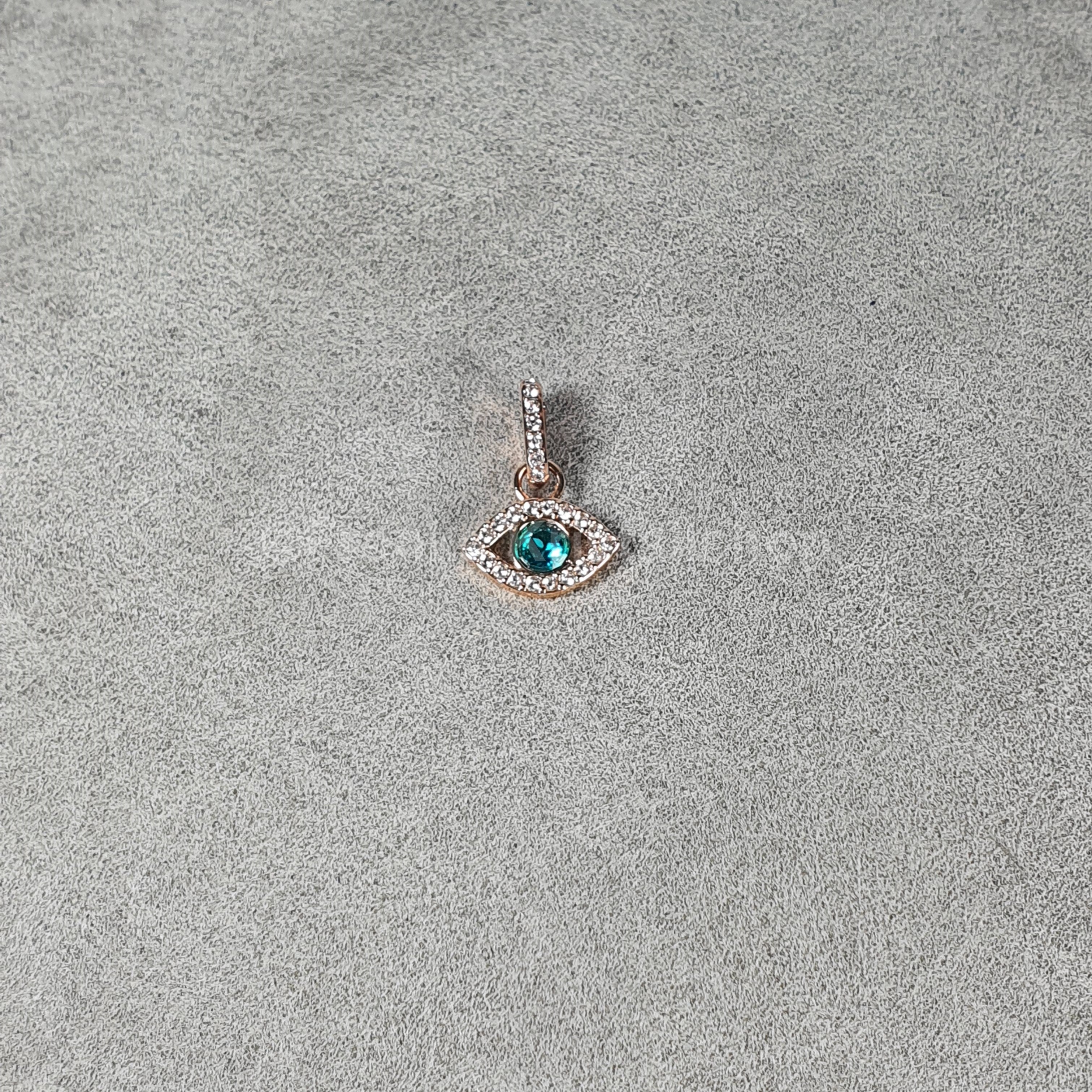 SWAROVSKI Remix Charm Anhänger Evil Eye, Auge Roségold-Legierungsschicht 5434401