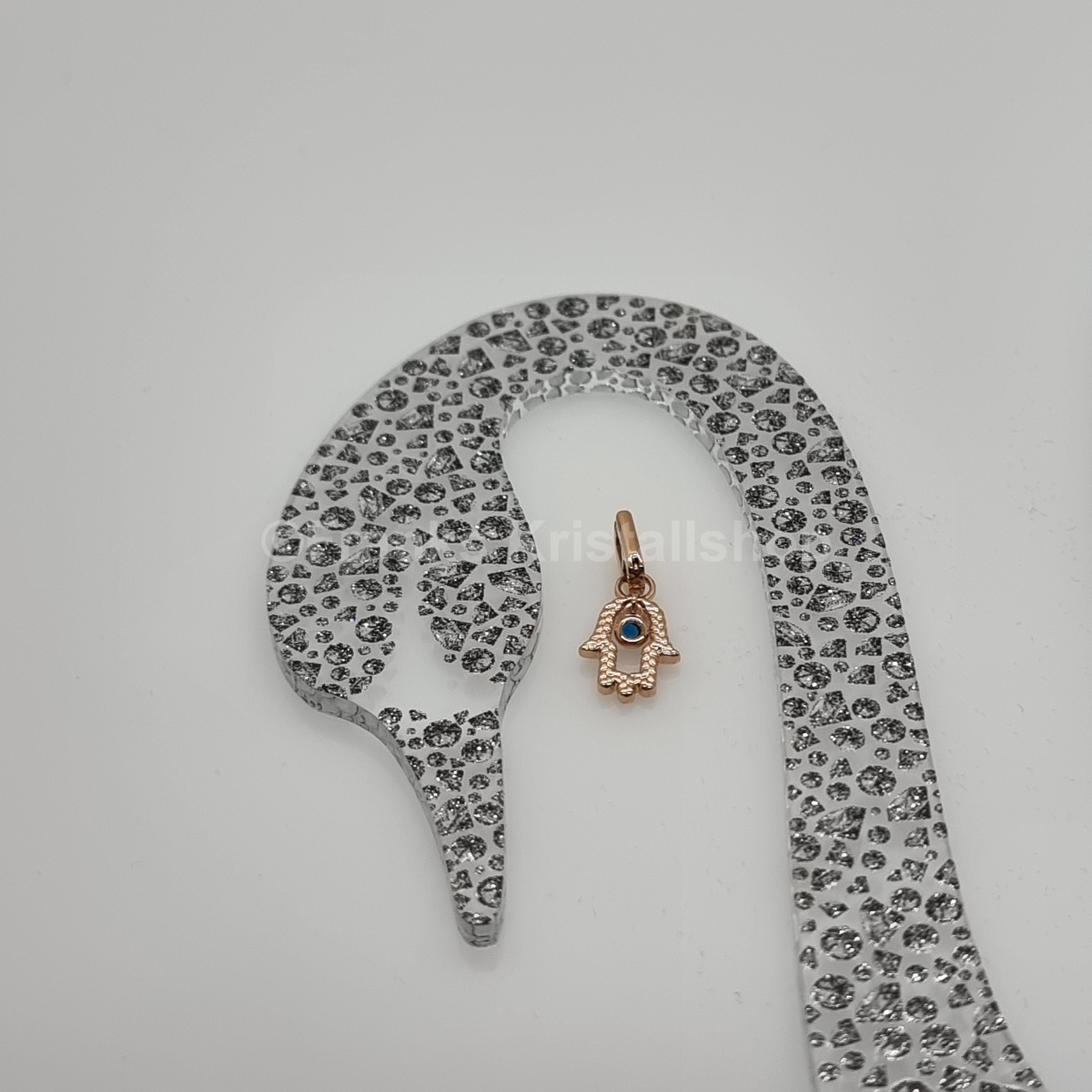 SWAROVSKI Remix Charm Hand Anhänger Roségold-Legierungsschicht 5434402