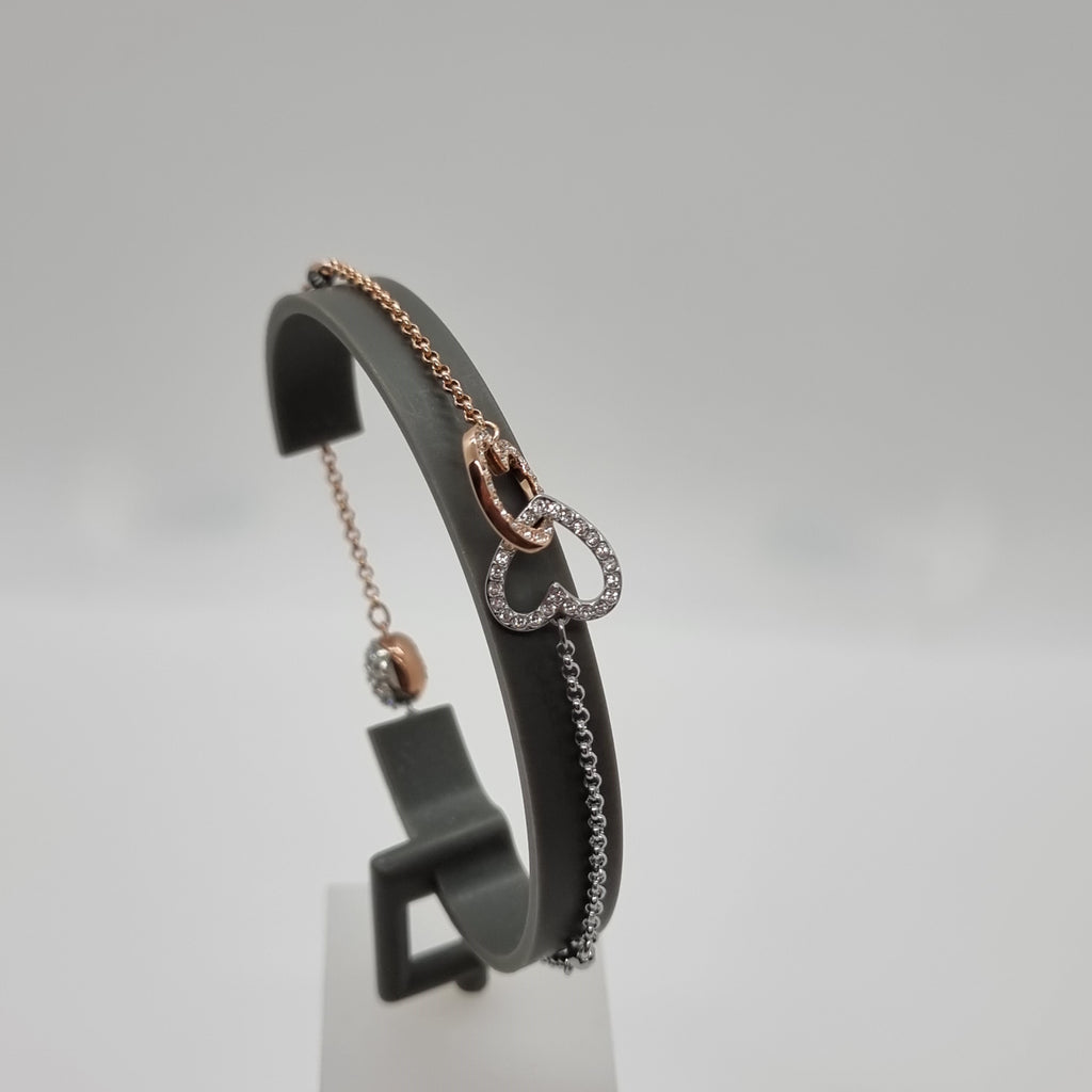 SWAROVSKI Remix Armband Forever Größe L Rosévergoldet 5375199