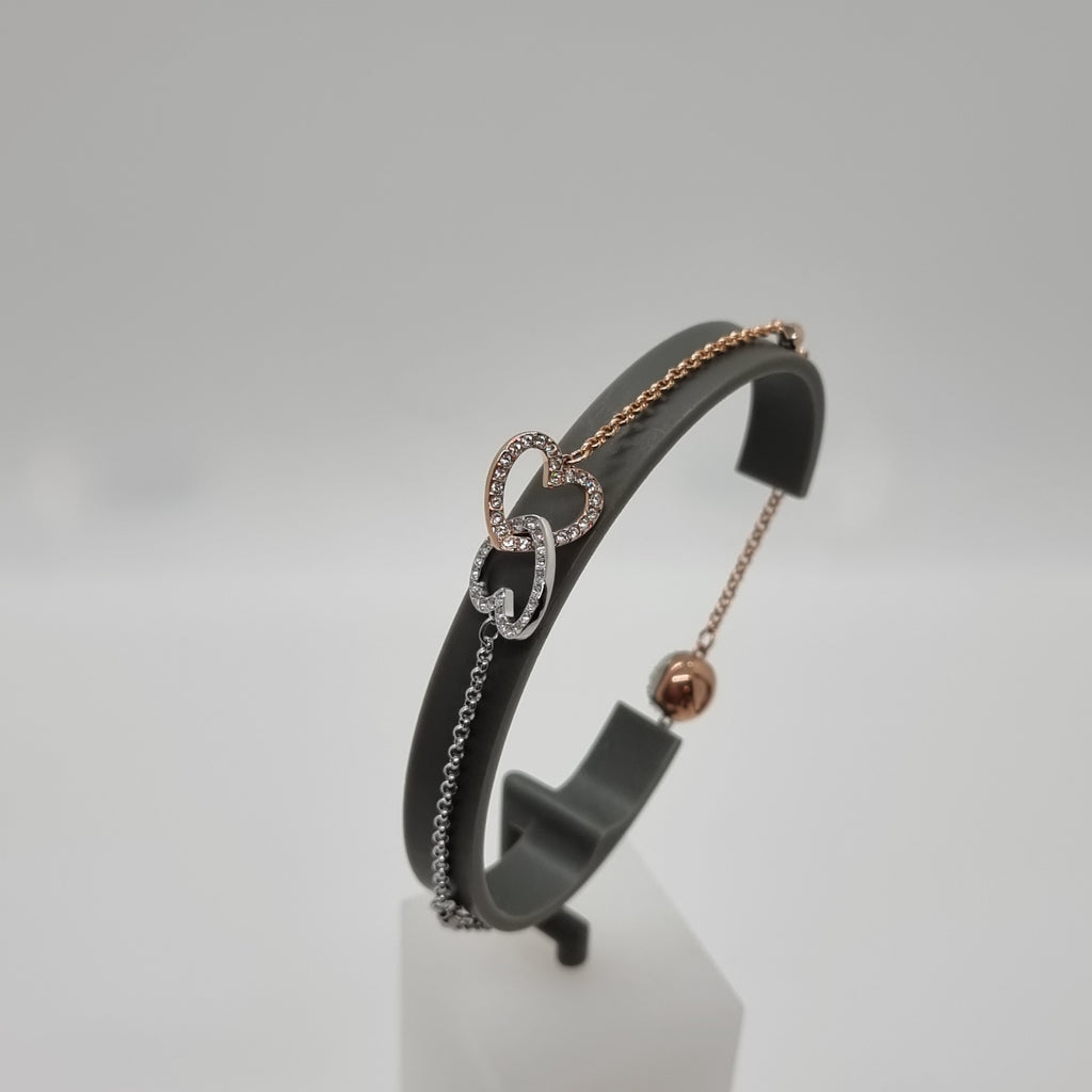 SWAROVSKI Remix Armband Forever Größe L Rosévergoldet 5375199