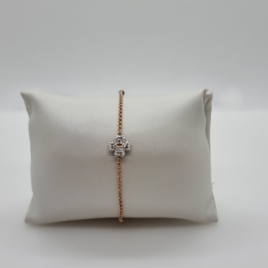 SWAROVSKI Remix Armband Glücks Kleeblatt Größe M 5375185
