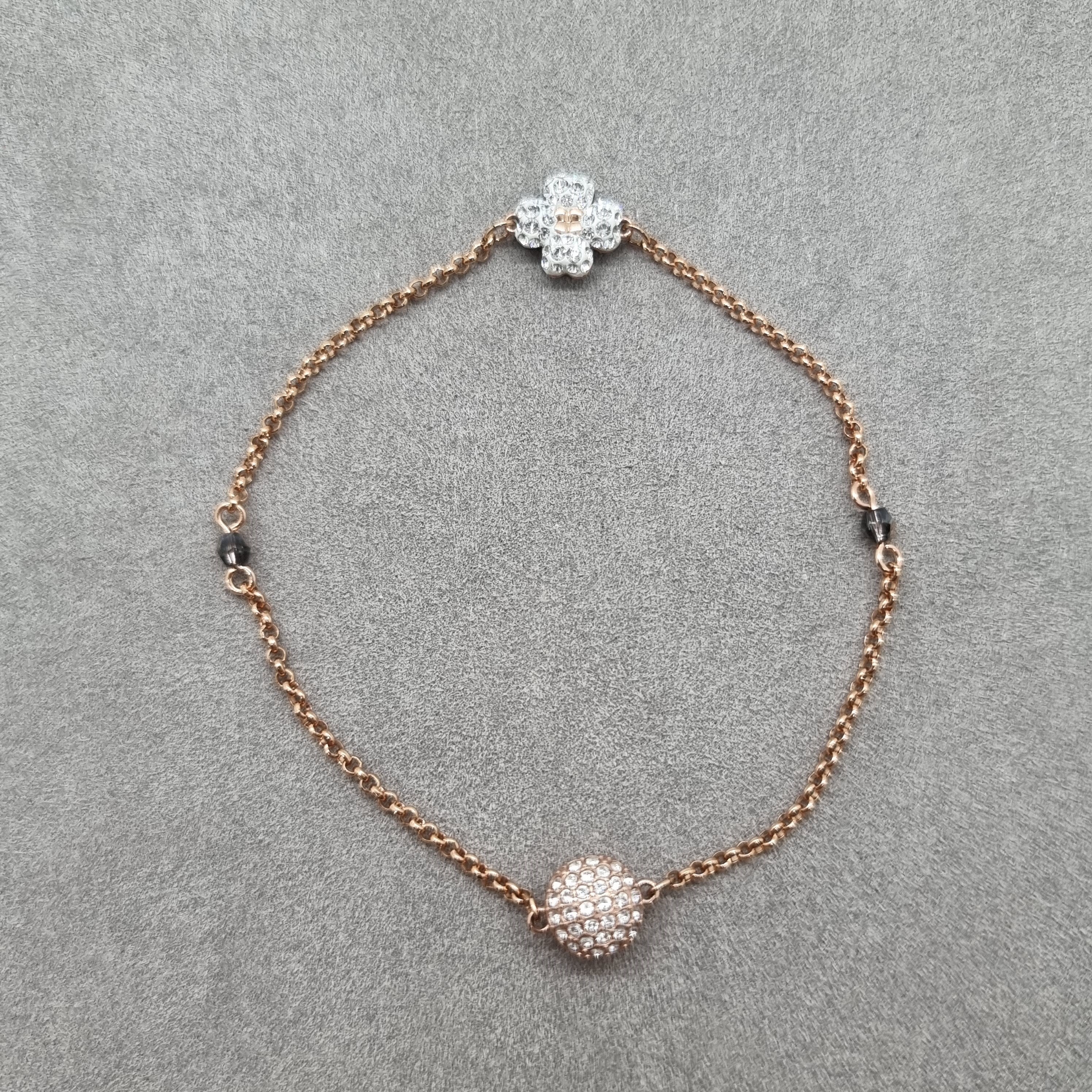 SWAROVSKI Remix Armband Glücks Kleeblatt Größe M 5375185