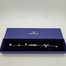 Lade das Bild in den Galerie-Viewer, Swarovski Remix Pearl Armband Lila Perlen Gr. L 5479025
