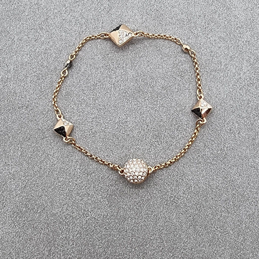 SWAROVSKI Remix Spike Armband Größe M Rosévergoldet 5352537
