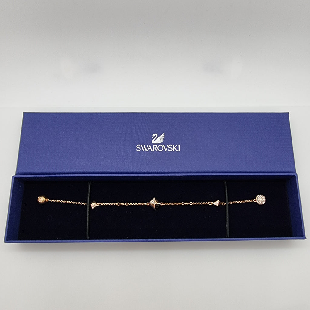SWAROVSKI Remix Spike Armband Größe M Rosévergoldet 5352537