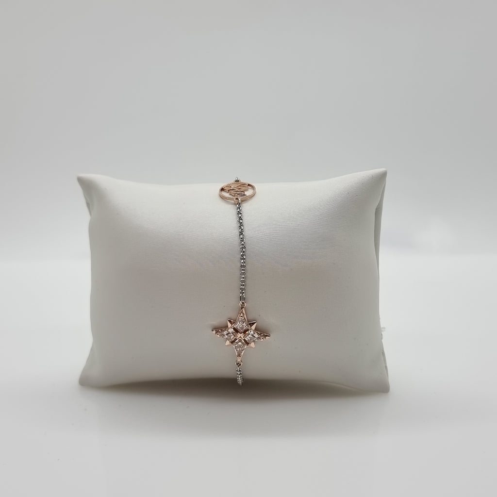 Swarovski Remix Stern Armband Shine Star Gr. L Rhodiniert 5511092