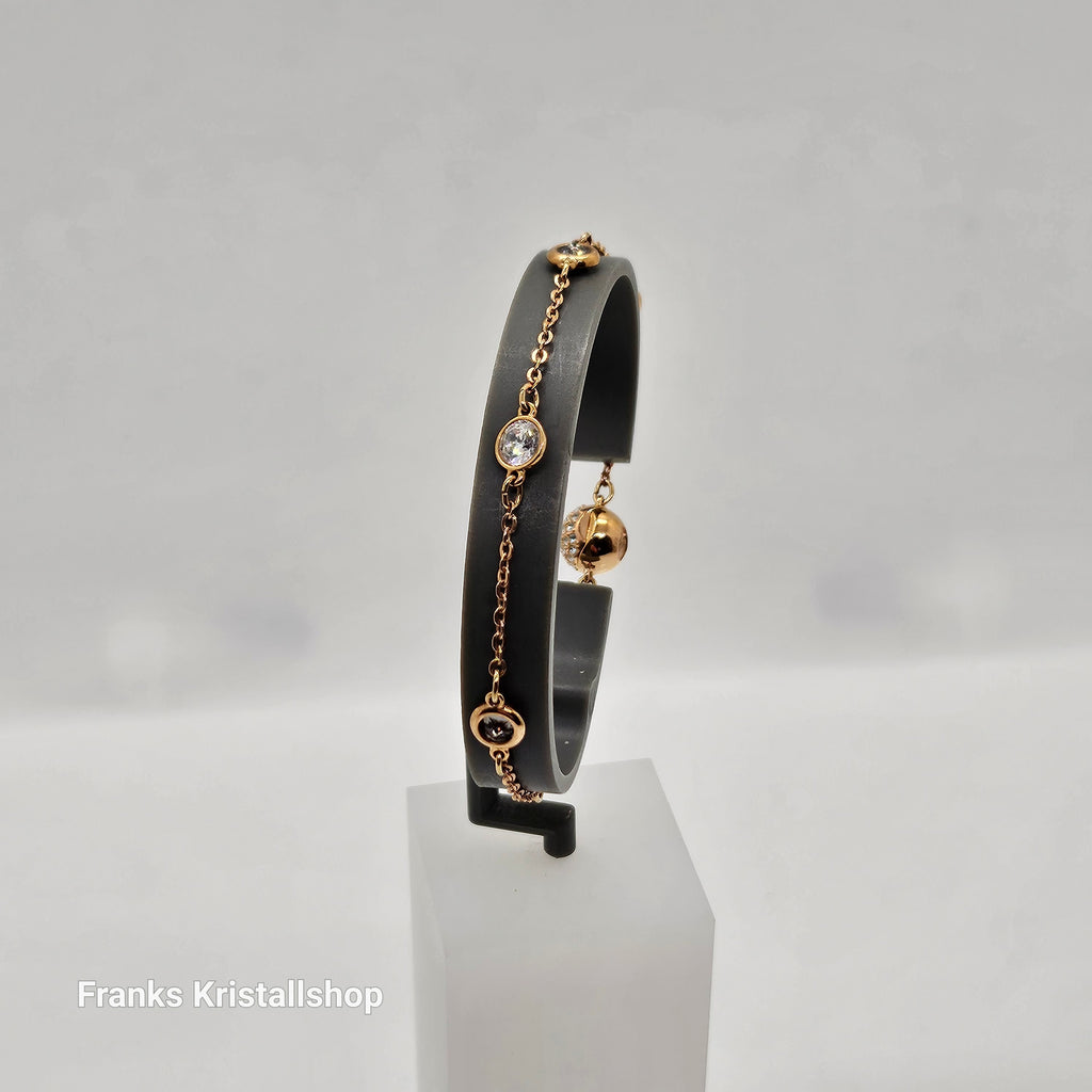 SWAROVSKI Remix Timeless Armband Größe M Rosévergoldet 5354795
