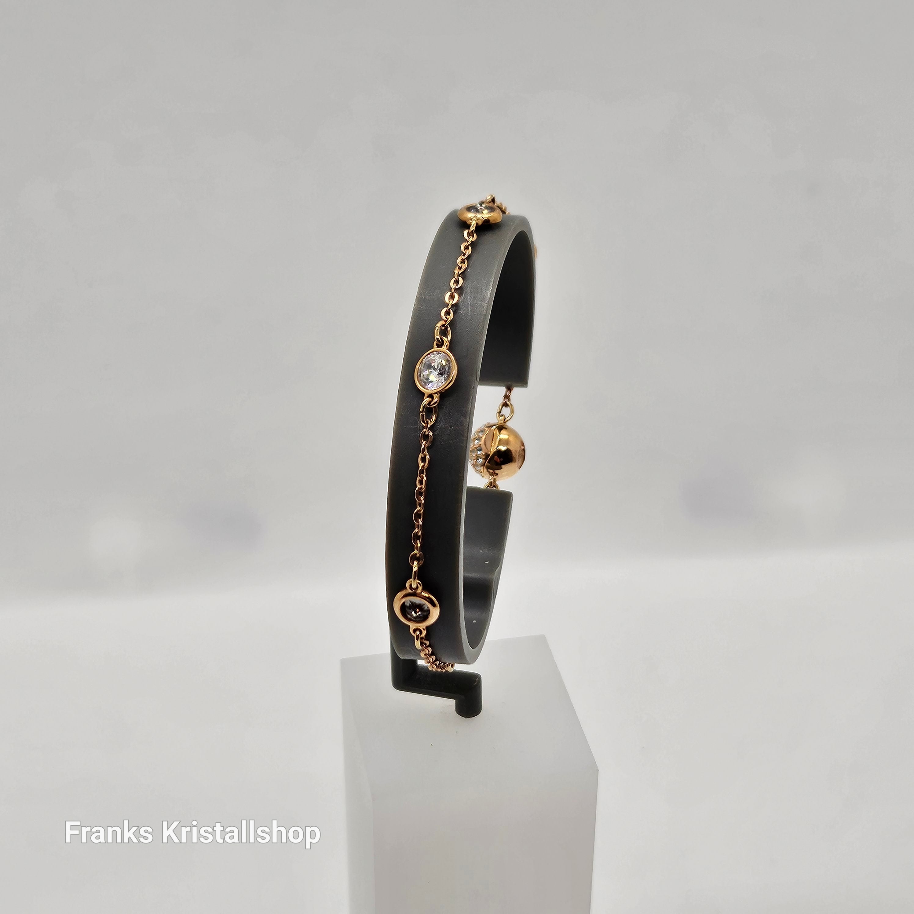 SWAROVSKI Remix Timeless Armband Größe M Rosévergoldet 5354795