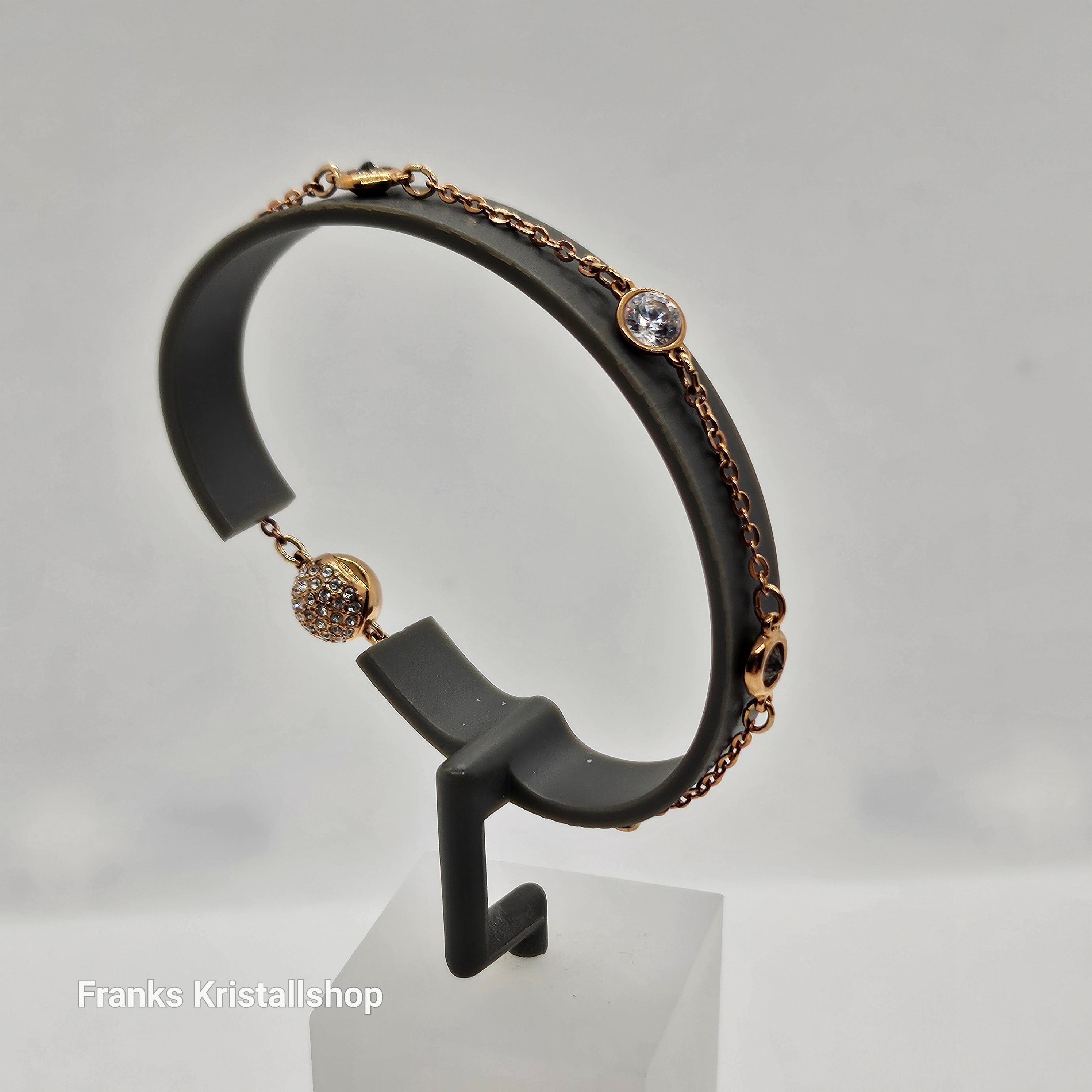 SWAROVSKI Remix Timeless Armband Größe M Rosévergoldet 5354795