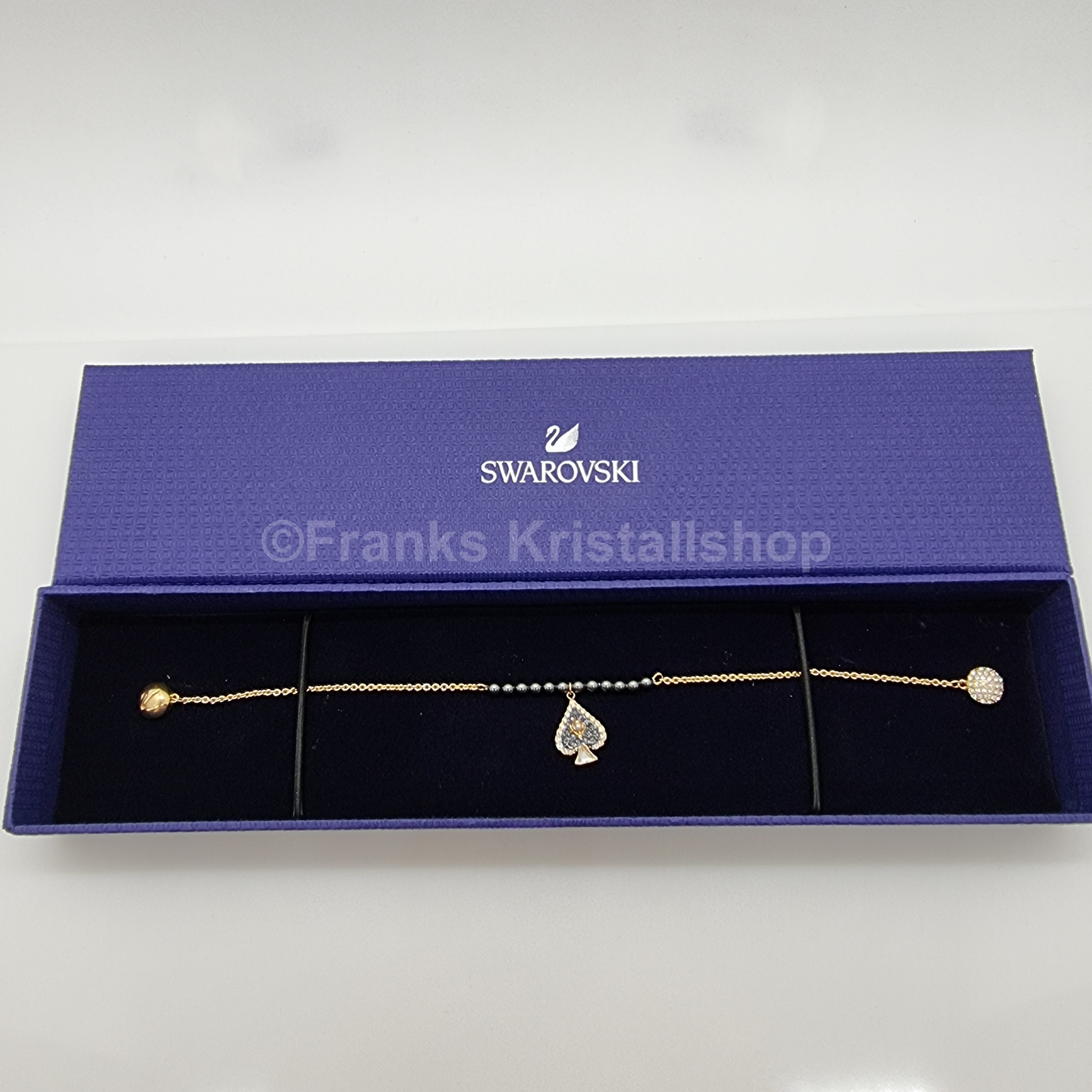 Swarovski Remix Armband Tarot 2 Gr. L Pik Dark Multi Vergoldet 5511104