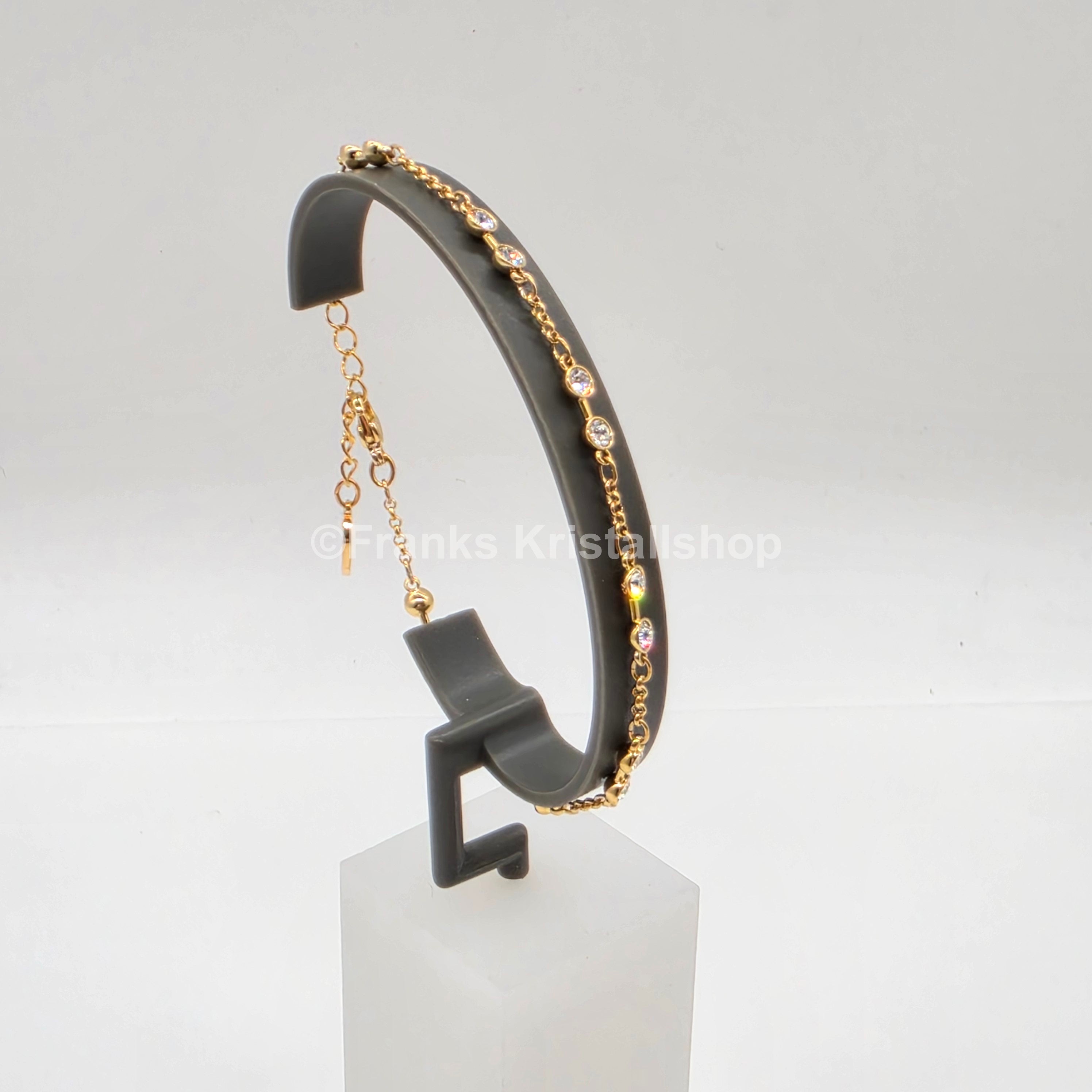 SWAROVSKI Remix Armband, Weiß, Goldbeschichtet 5734677