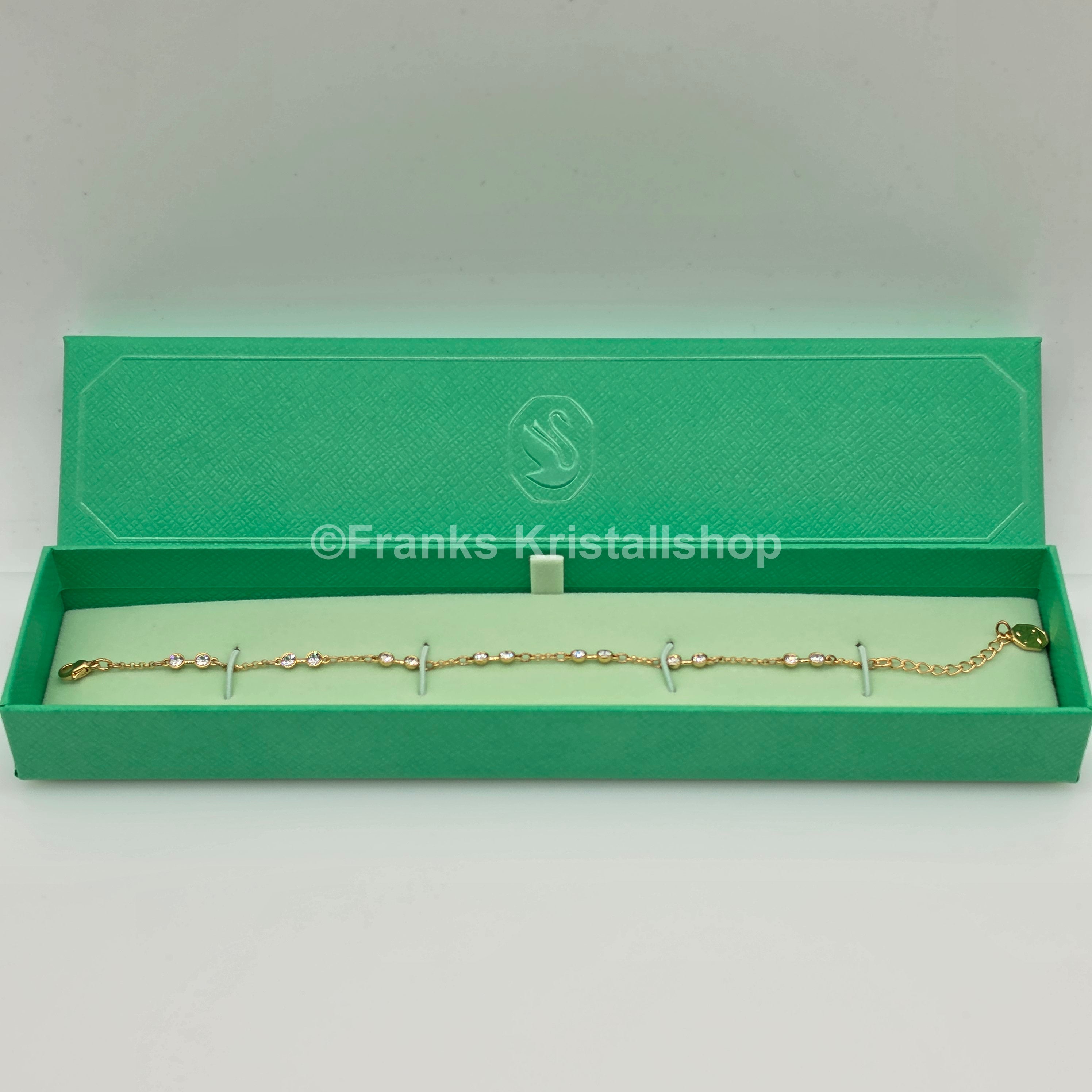 SWAROVSKI Remix Armband, Weiß, Goldbeschichtet 5734677