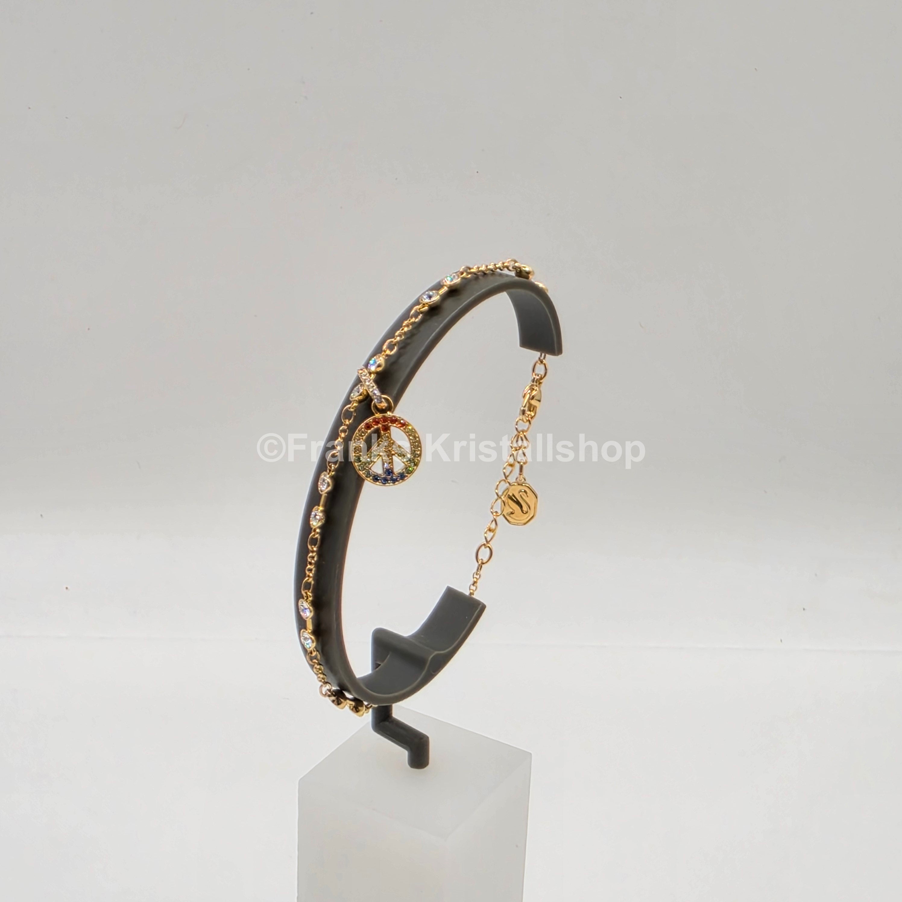 SWAROVSKI Remix Armband, Weiß, Goldbeschichtet 5734677