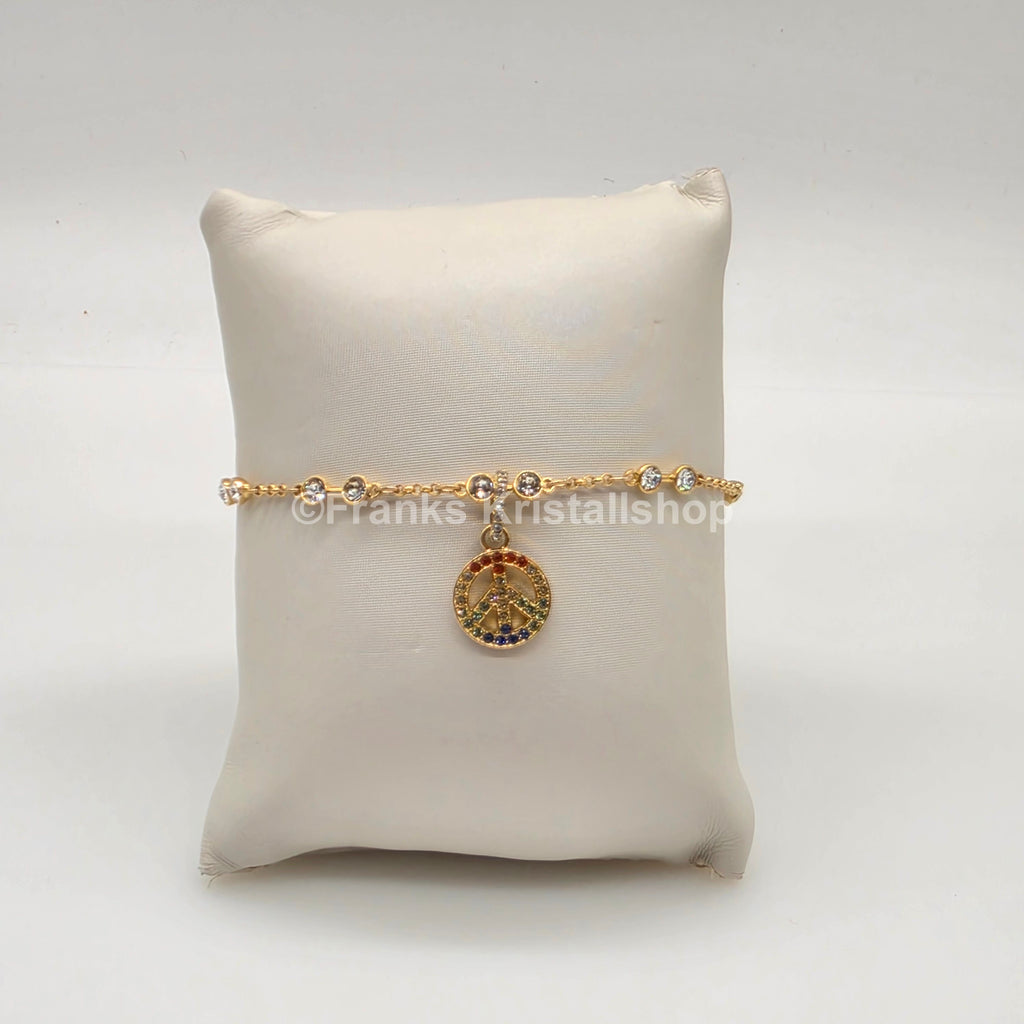 SWAROVSKI Remix Armband, Weiß, Goldbeschichtet 5734677